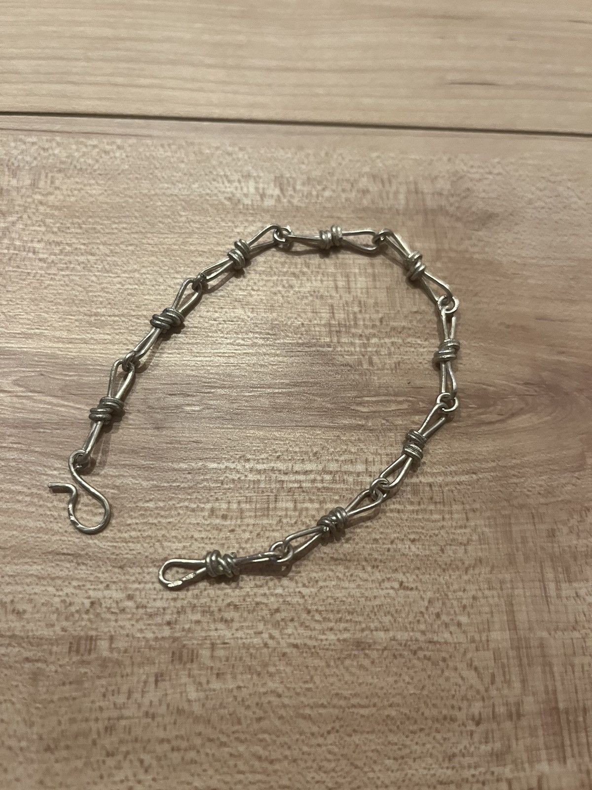 Ma+ m.a+ silver twisted bracelet Size ONE SIZE - 3 Thumbnail