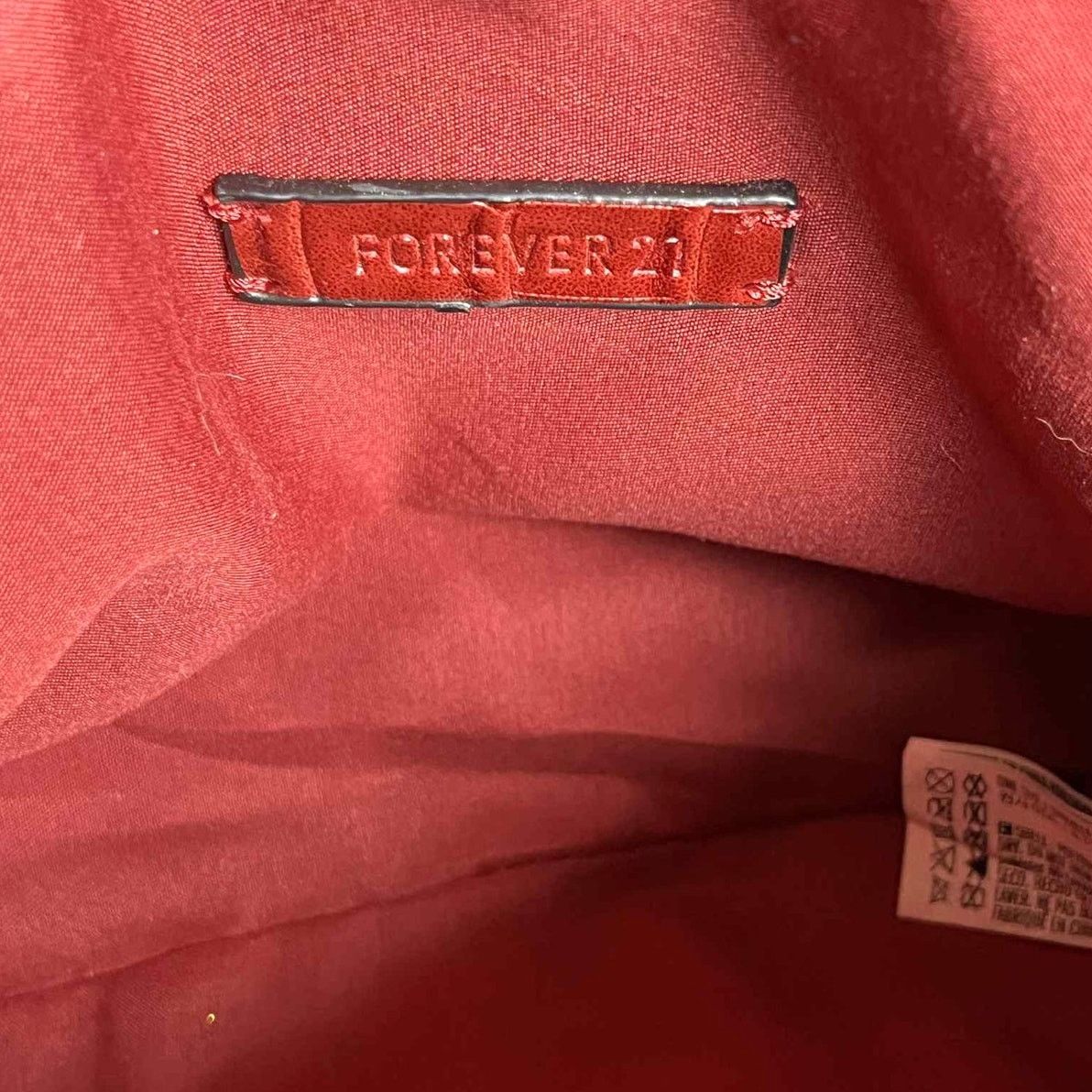 Forever 21 Red & Gold Forever 21 Purse Size ONE SIZE - 3 Thumbnail