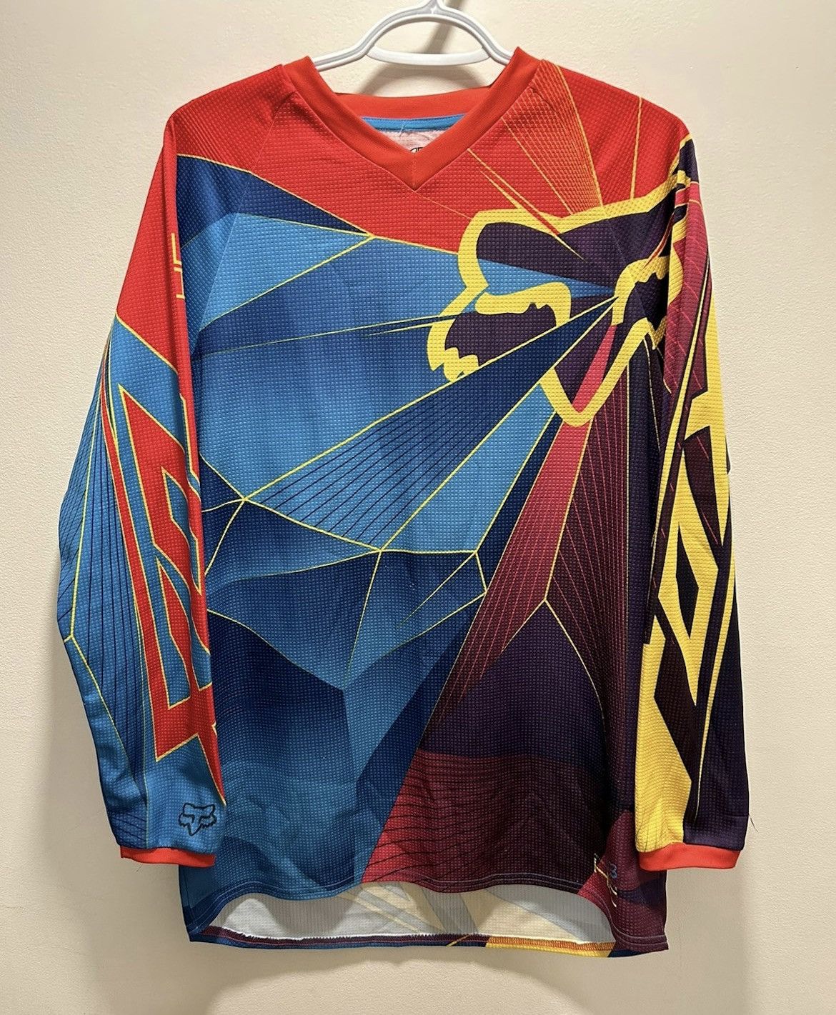 Gear For Sports Vintage 90s Motocross Fox Racing Image Jersey Cotton, Grailed