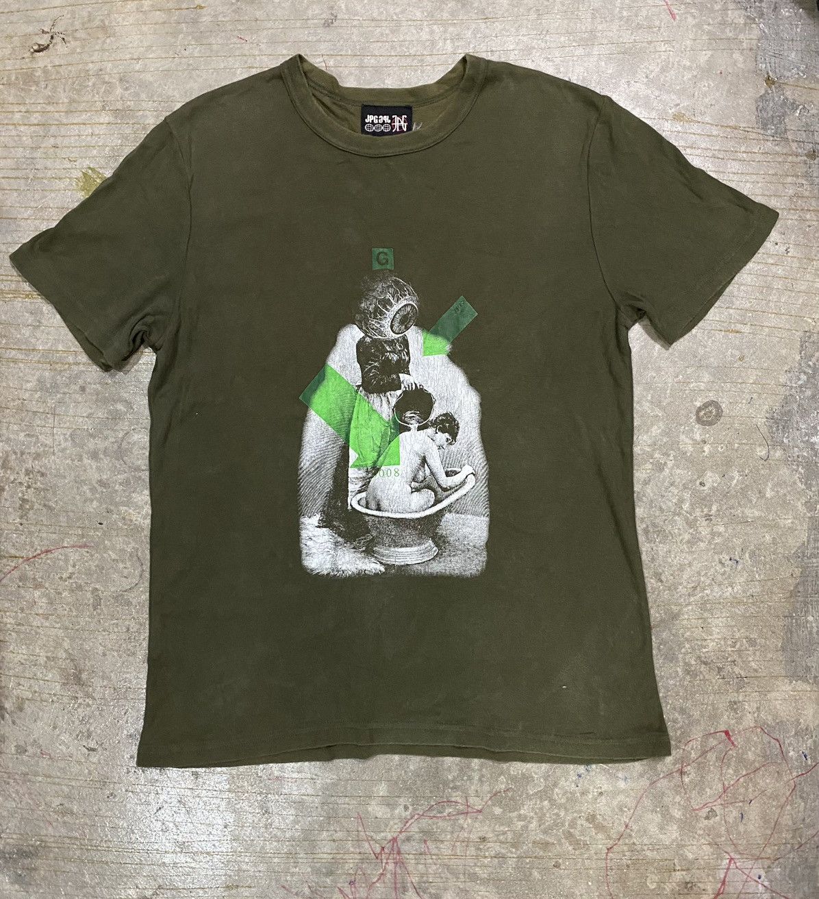 Jean Paul Gaultier 🔥RARE🔥1999 JPG 0008 Collection Nude Alien Venus Naked tee Size US M / EU 48-50 / 2 - 2 Thumbnail