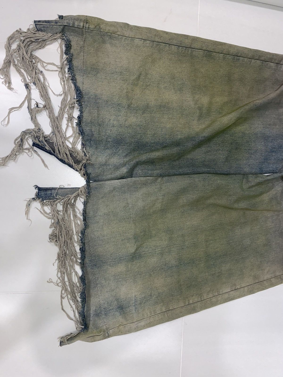 RICK OWENS Tailored Belas ダメージ加工ジーンズ 46