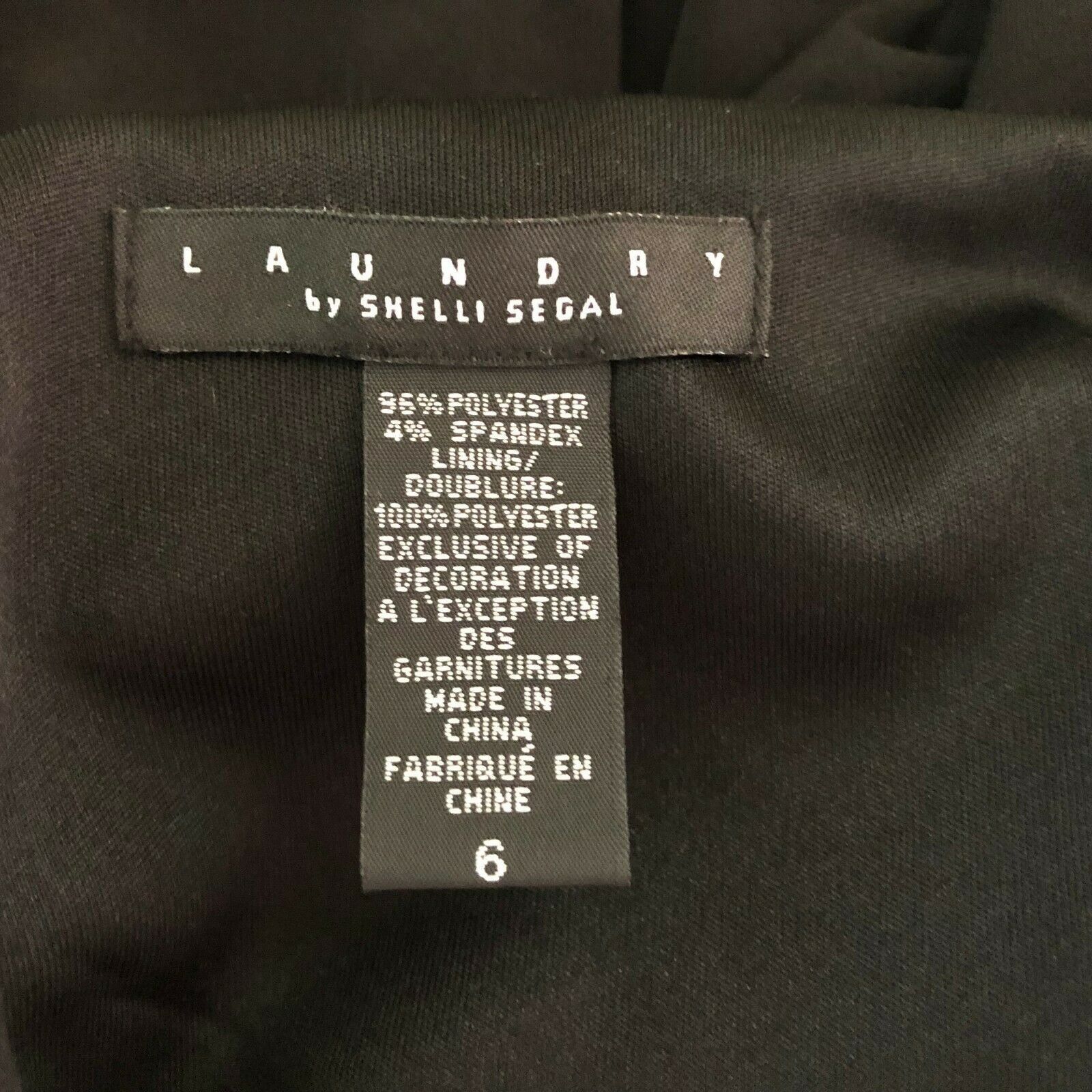 Laundry by Shelli Segal Laundry by Shelli Segal Women's Black Cocktail Dress Bubble Size M / US 6-8 / IT 42-44 - 3 Thumbnail