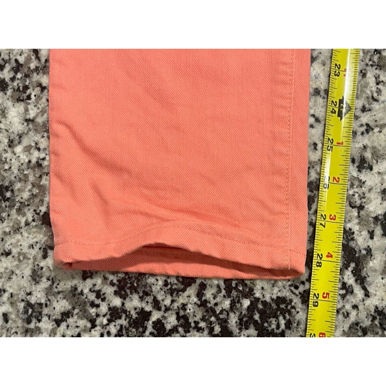 Scotch & Soda Scotch & Soda Jeans Mens 30x28.5 Salmon Denim Ralston Straight Casual Workwear Zip Pockets Logo Vintage No Pattern Cotton Denim Size US 30 / EU 46 - 4 Thumbnail