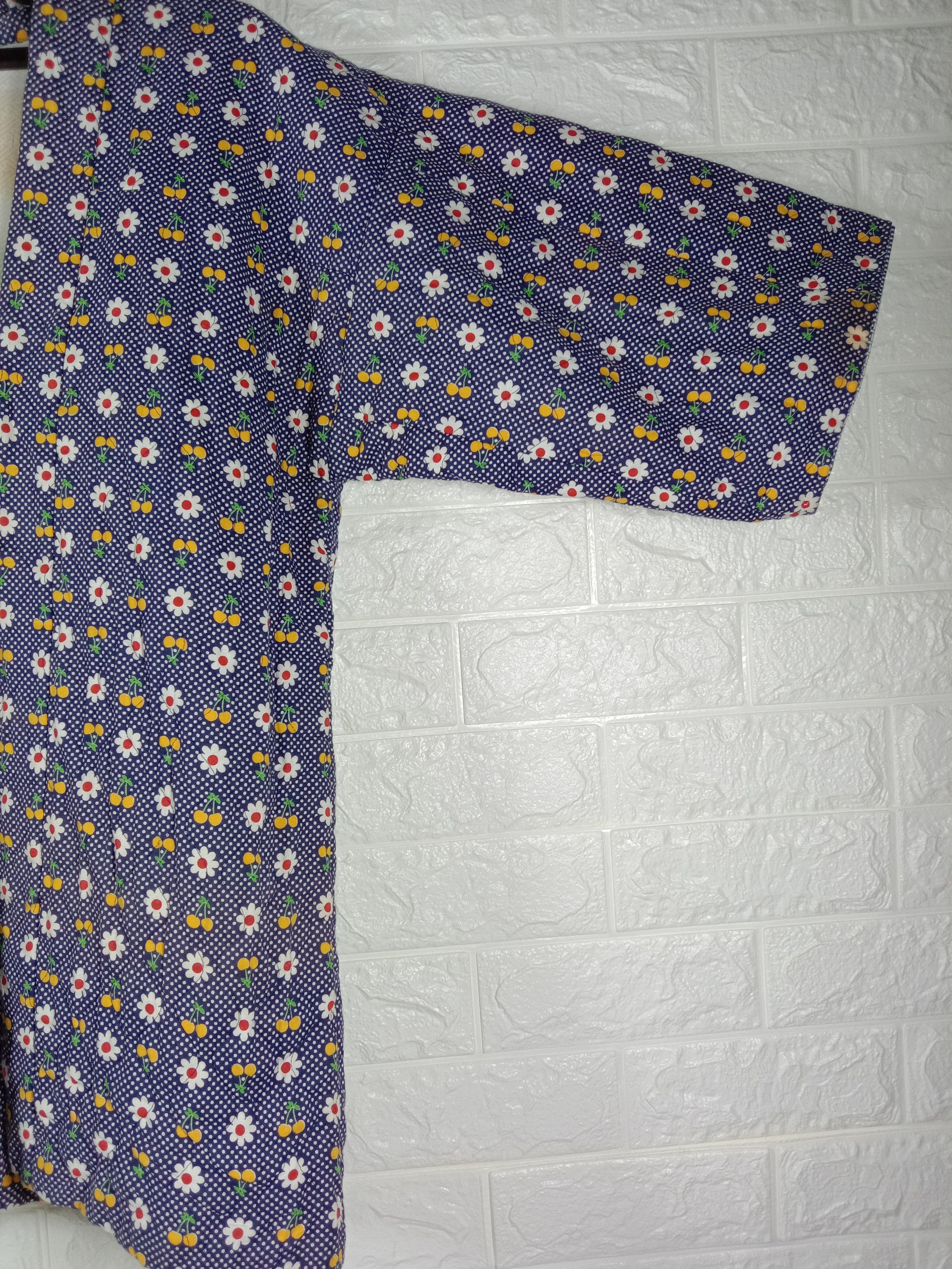 Japanese Brand Vintage Japanese Plaid Hanten Noragi Style Kimono Cardigan Size US L / EU 52-54 / 3 - 4 Thumbnail