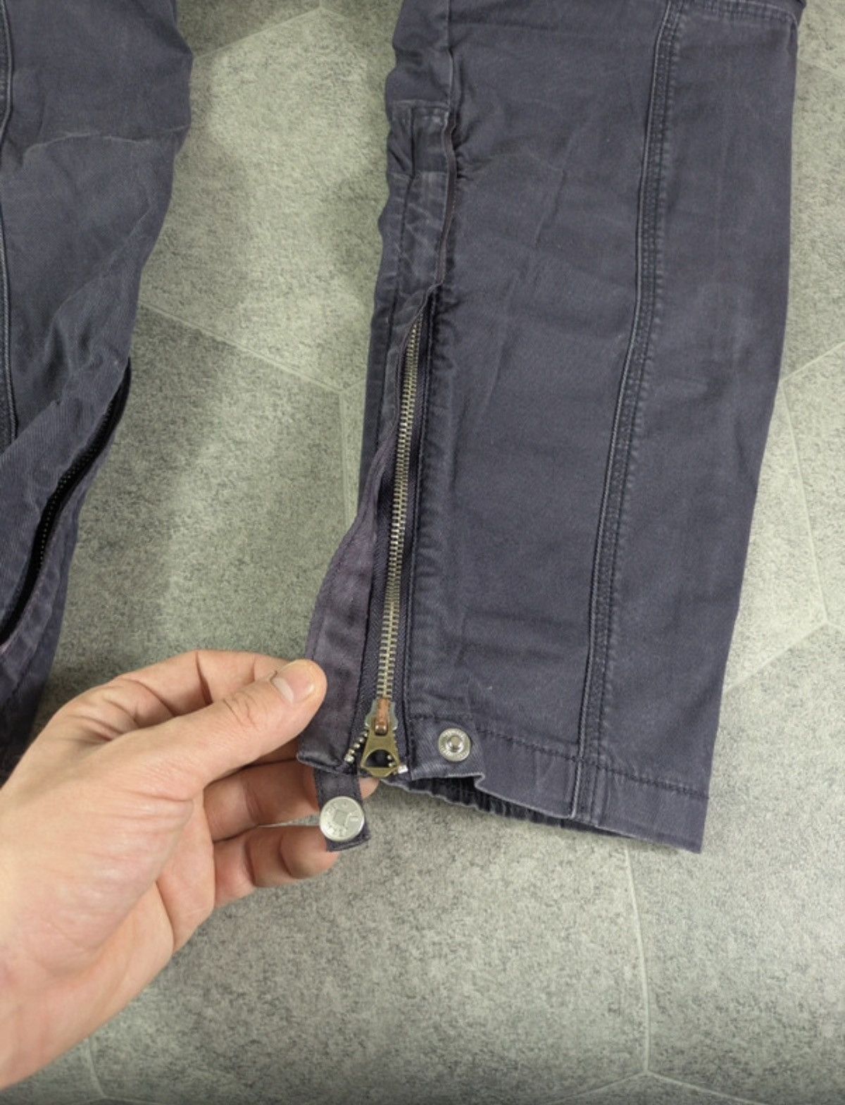 Marithe + Francois Girbaud Marithé + François Girbaud Y2K jeans - purple - 2000s retro Size US 30 / EU 46 - 3 Thumbnail
