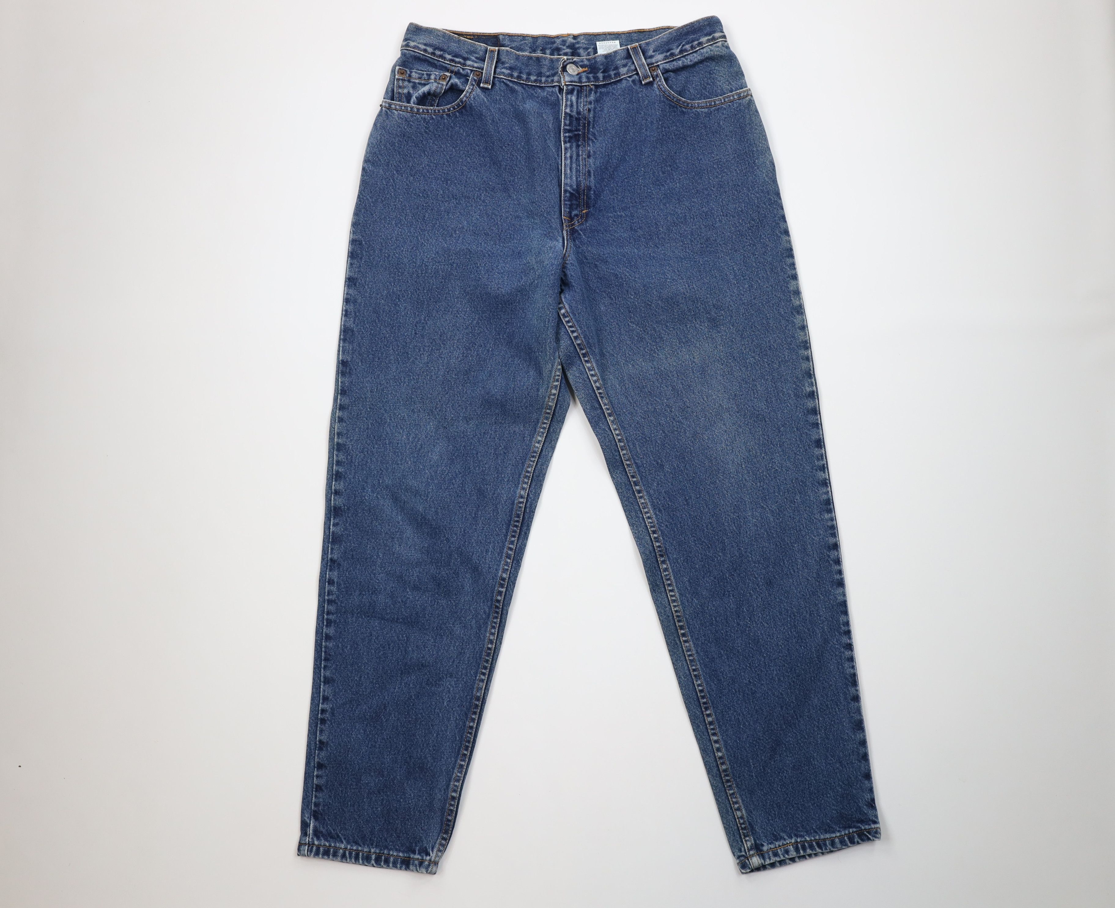 Levi's Vintage Y2K 2001 Levis 550 Relaxed Fit Tapered Leg Jeans USA Size 38" / US 16 / IT 52 - 1 Thumbnail