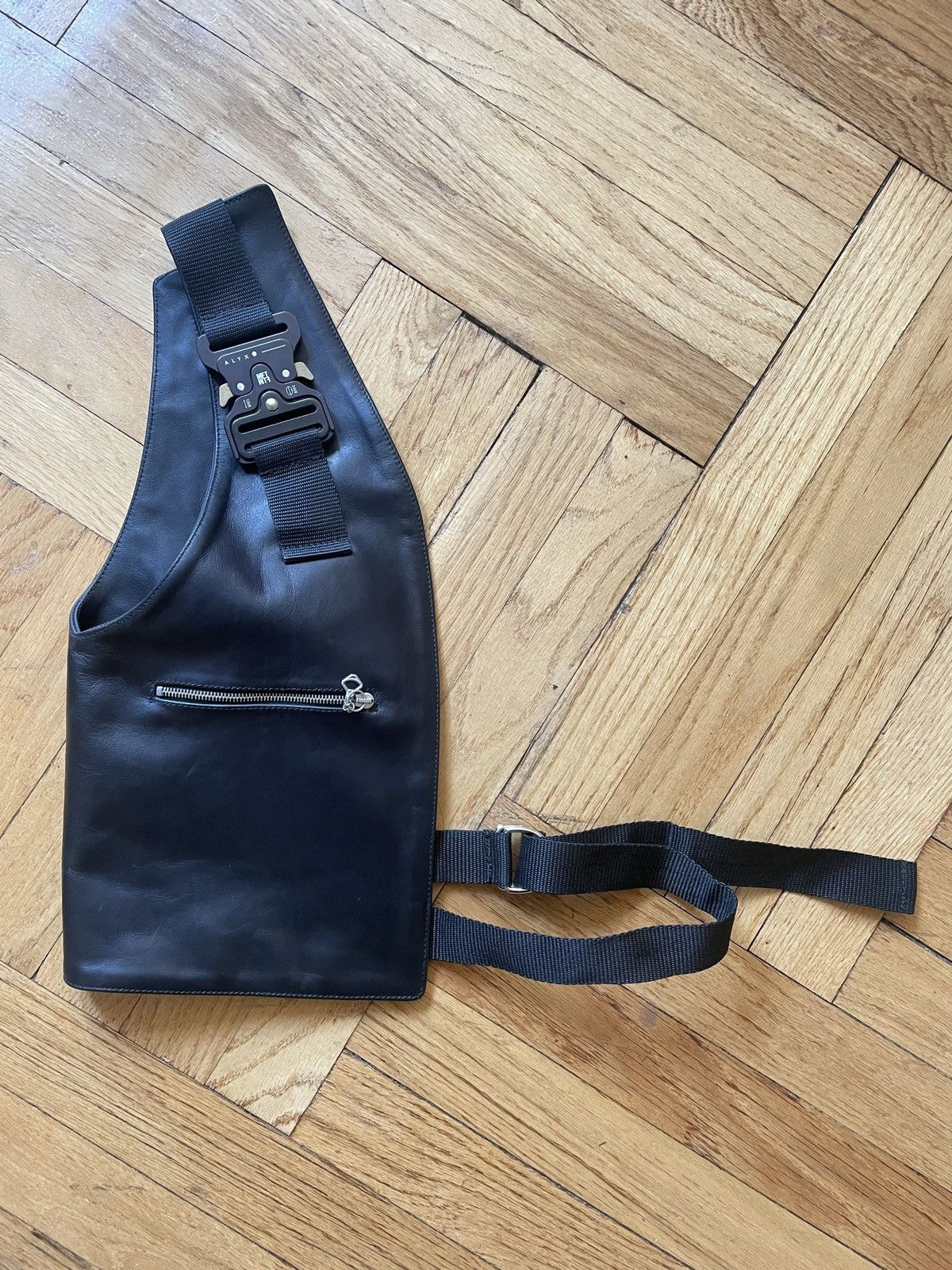 image of Alyx Studio Harness Vest in Black, Men's