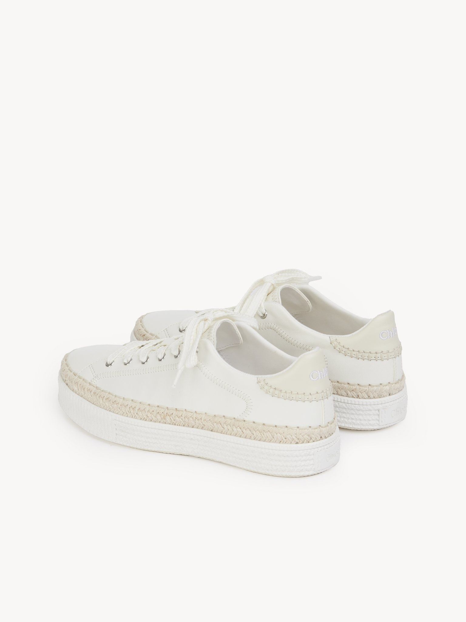Chloe o1loc1c0325 CHC24 Thelma Sneakers in White Size US 9 / IT 39 - 5 Thumbnail