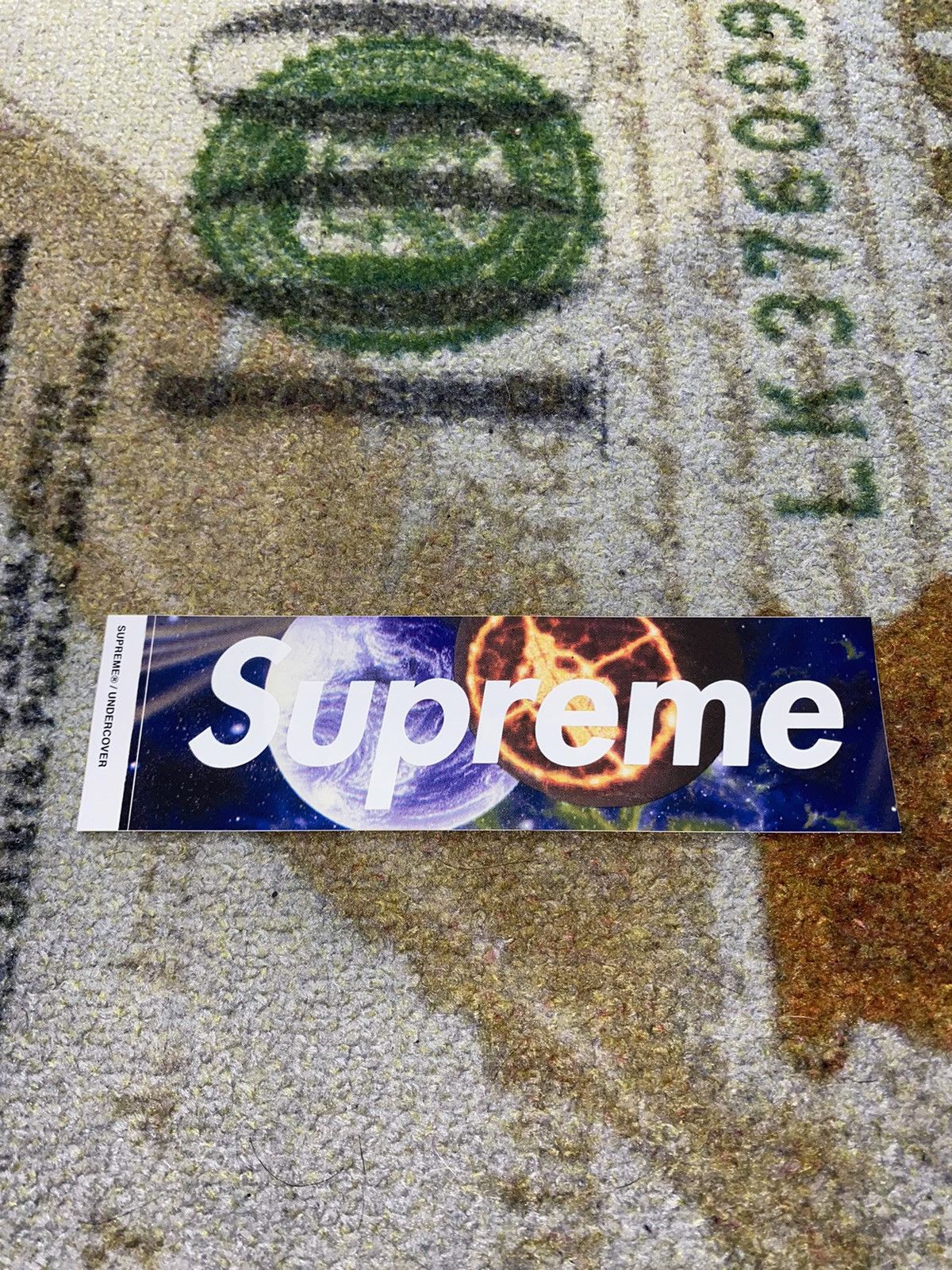 Supreme × Undercover Supreme x Undercover Planets Box Logo Sticker Size ONE SIZE - 1 Thumbnail