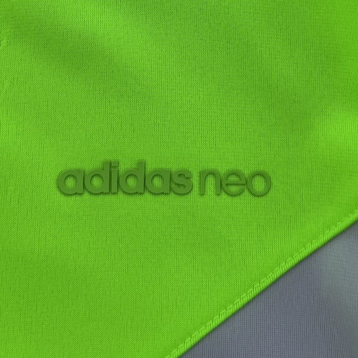 Adidas Adidas Neo Track Jacket Neon Green Black White Sport Jacket Size US M / EU 48-50 / 2 - 7 Thumbnail