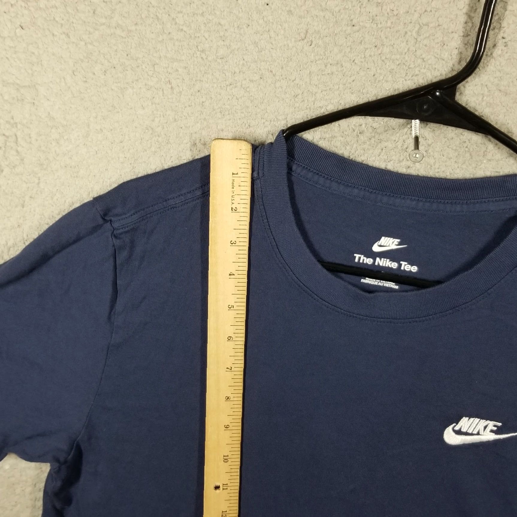 Nike Nike Dri-FIT Shirt Mens Small Blue Athletic Logo Cotton Tee AR4997-410 Size US S / EU 44-46 / 1 - 4 Thumbnail