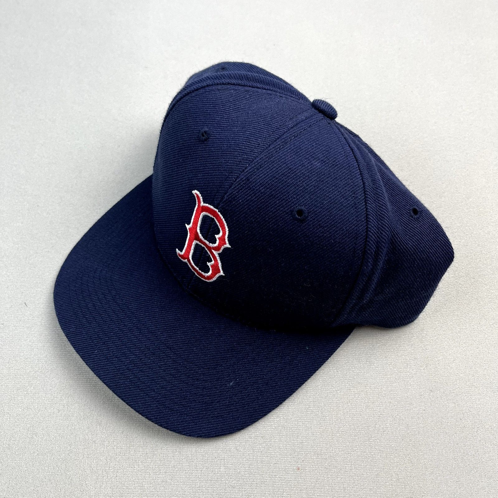 image of Mlb x Sports Specialties Vintage Boston Red Sox Hat Snapback Navy Sports Specialties in Blue, Men's