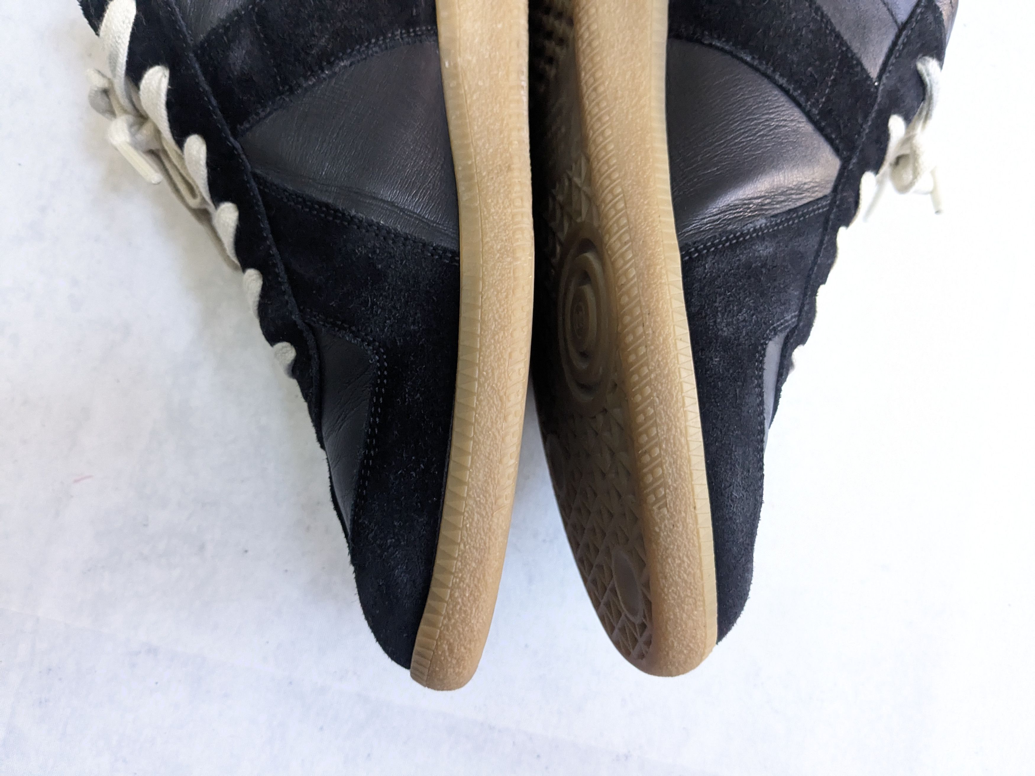 Maison Margiela Maison Margiela GAT Replica Black 11.5 44.5 Gum Low Size US 11.5 / EU 44-45 - 9 Thumbnail