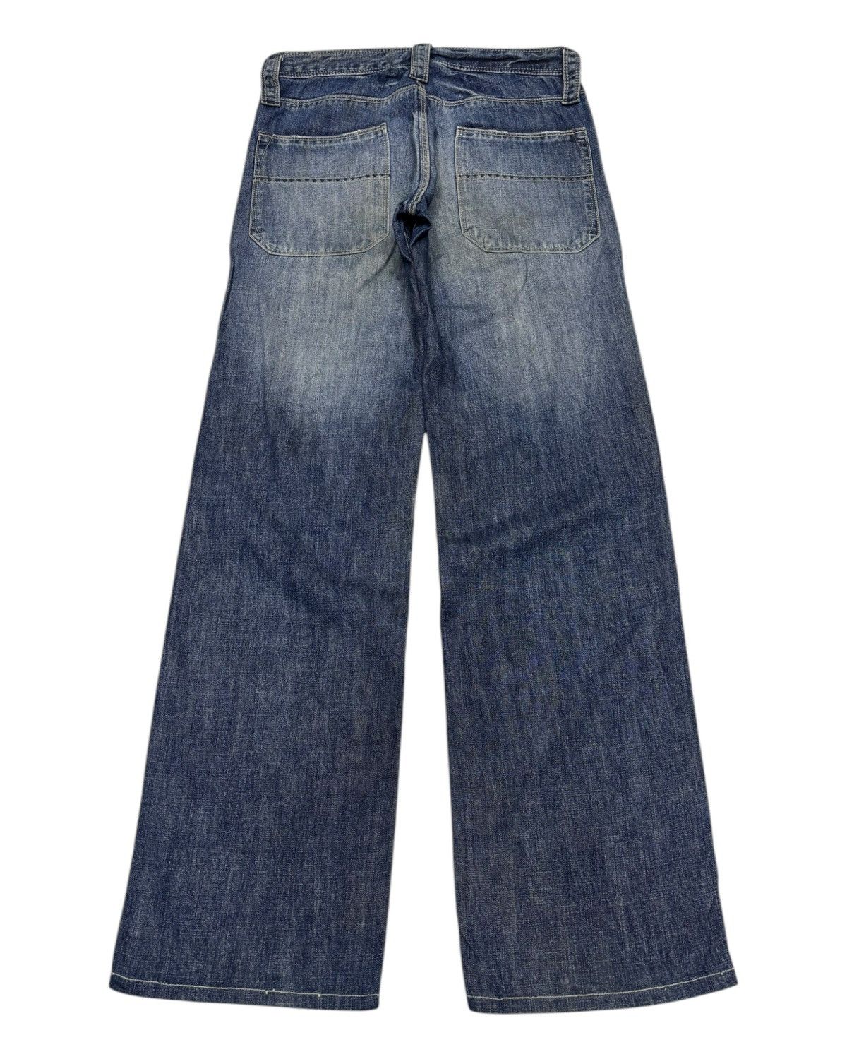 If Six Was Nine 💥90s Style💥Distressed Denim Japan Honeysuckle Jeans Size US 29 - 2 Thumbnail