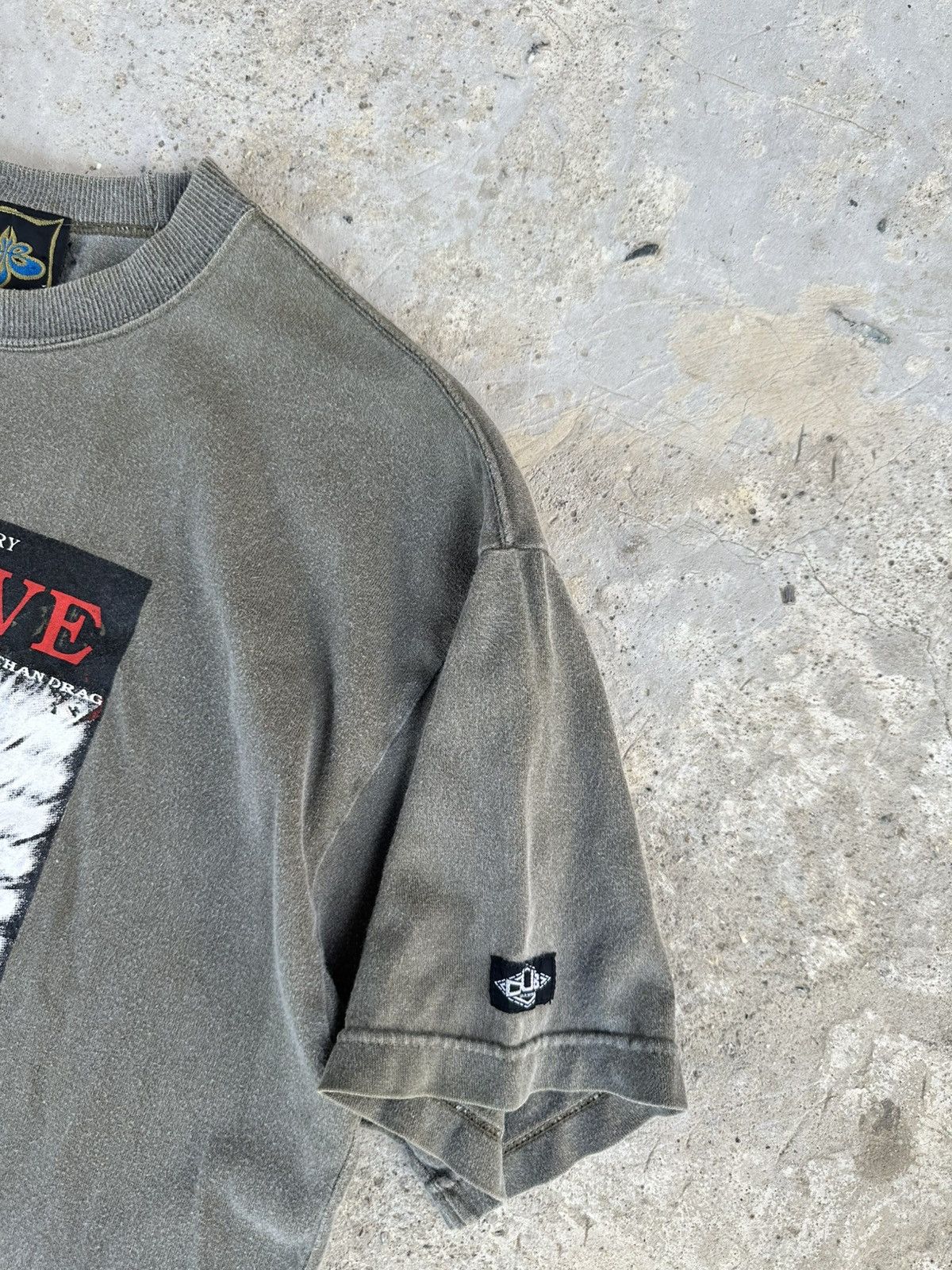 Seditionaries Vintage 90's Dub Factory x BMX " Positive " Anarchic Tees Size US L / EU 52-54 / 3 - 5 Thumbnail