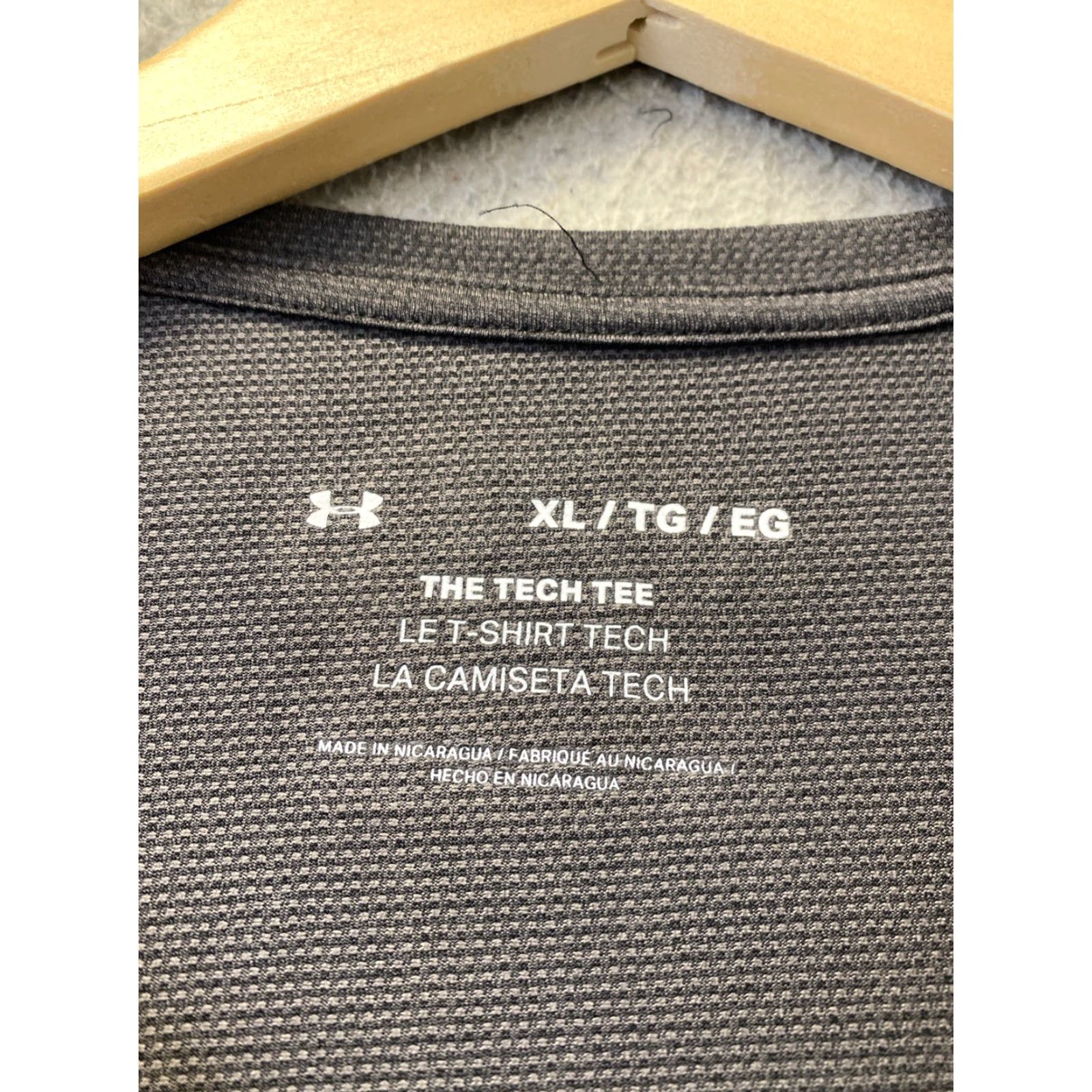 Under Armour Under Armour T-Shirt Men’s UA Tech Short Sleeve Athletic Loose Gray 134-38 Size US XL / EU 56 / 4 - 3 Thumbnail