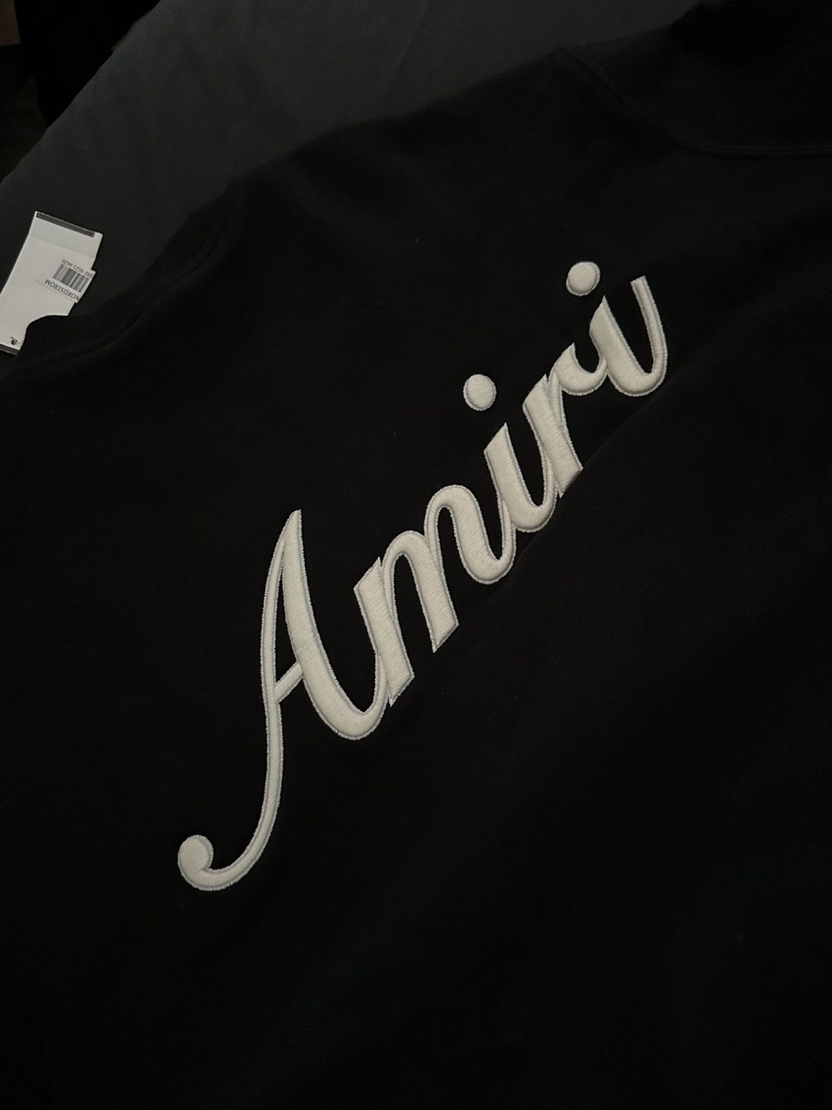 Amiri Amiri Embroidered Script Crewneck Size US XL / EU 56 / 4 - 5 Thumbnail