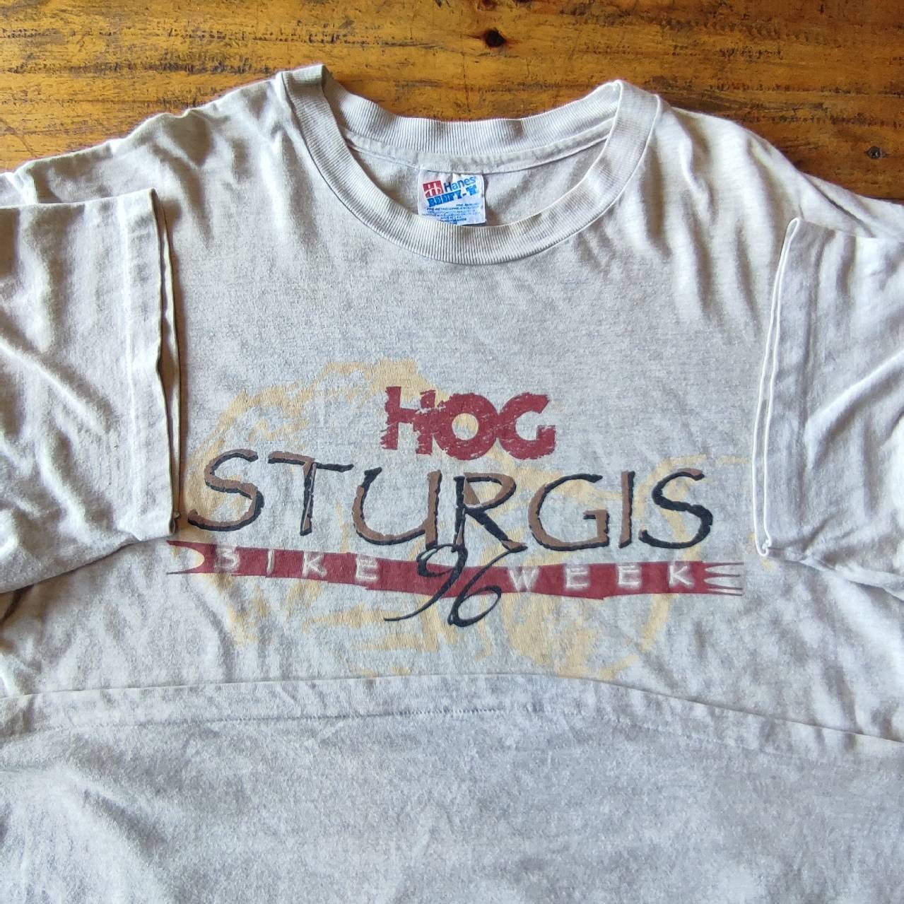 Harley Davidson × Vintage Vintage 1996 Sturgis Bike Week HOG Size US L / EU 52-54 / 3 - 3 Thumbnail