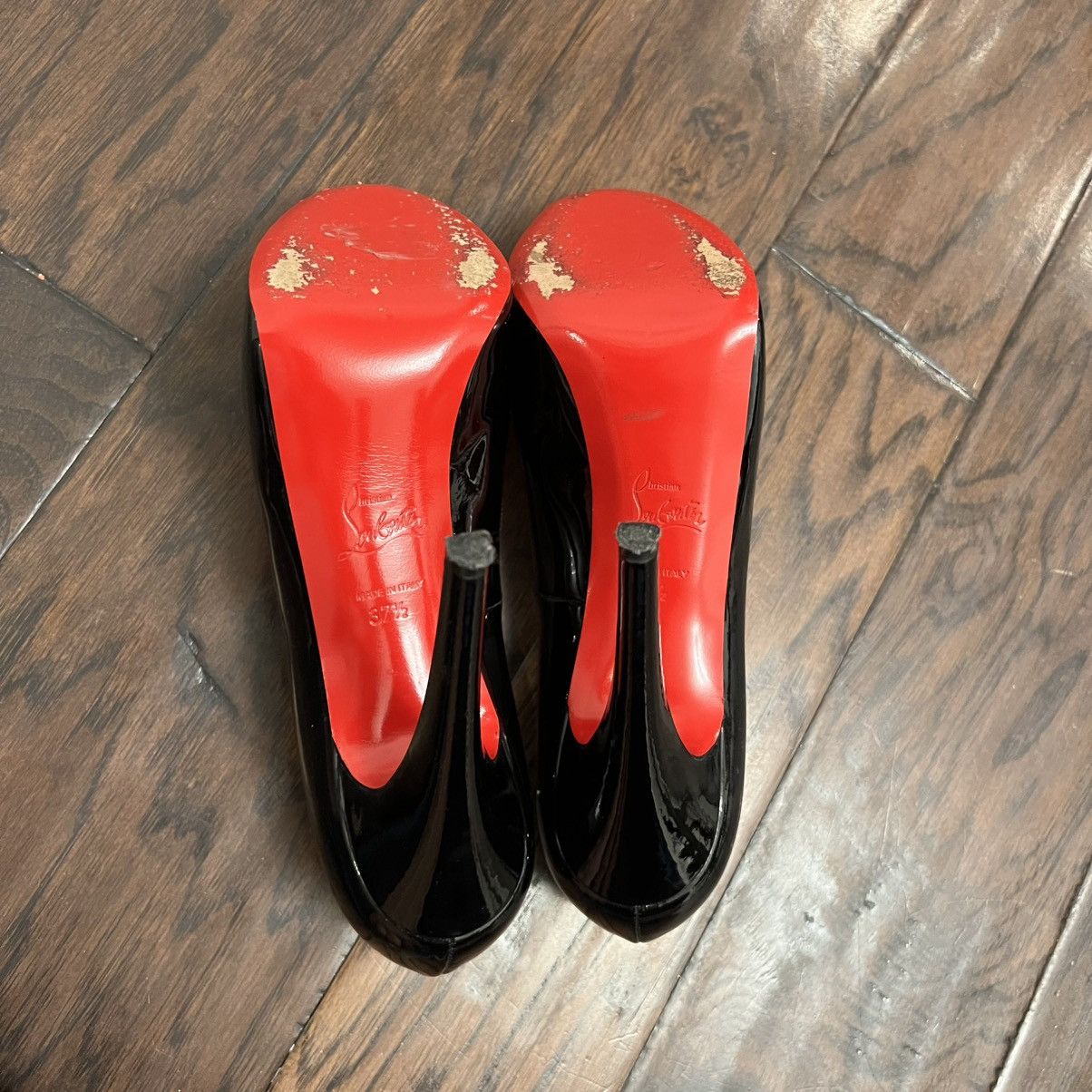 Christian Louboutin Authentic Christian Louboutin New Very Prive 120 Black Size US 7 / IT 37 - 13 Thumbnail