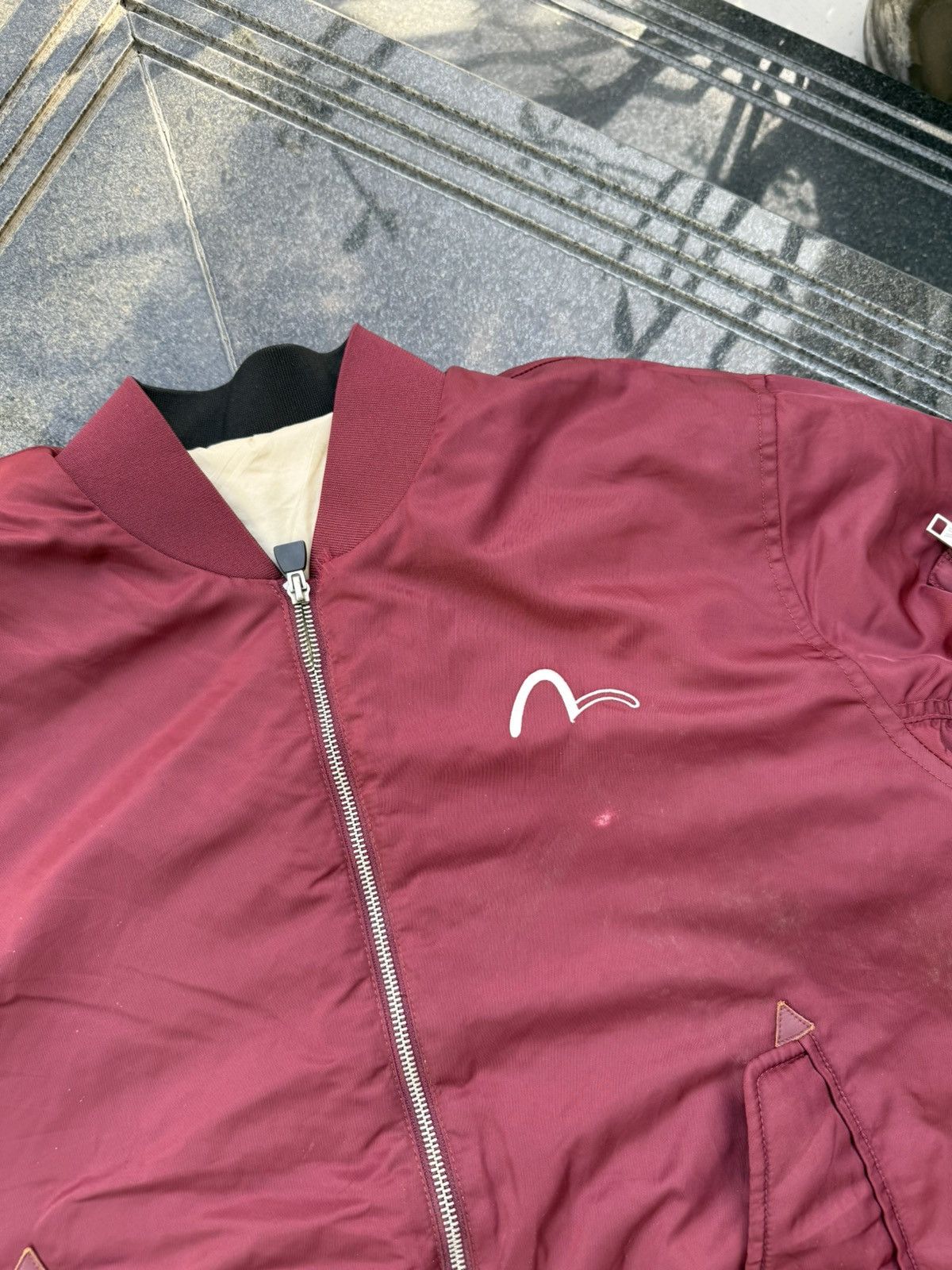 Evisu 90’s EVISU KURO REVERSIBLE MULTI BACKLOGO PREY N PRAY JACKET Size US XL / EU 56 / 4 - 9 Thumbnail