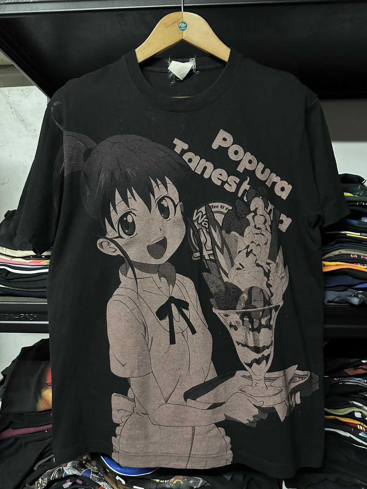Anime × Vintage Vintage Cospa Anime Aop Popura Taneshima Sun Faded Tee Size US L / EU 52-54 / 3 - 1 Thumbnail
