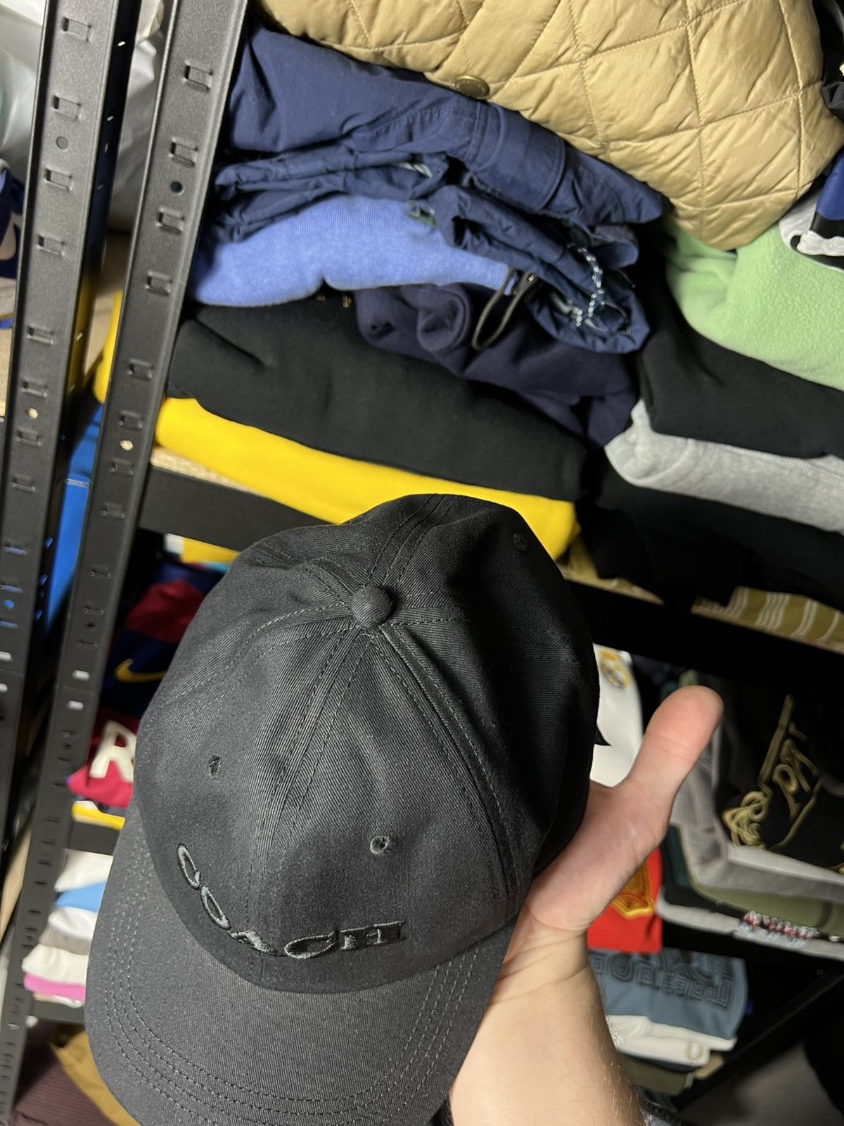 Coach 🔥 Coach Black Logo Cap — Embroidered (One Size) Size ONE SIZE - 4 Thumbnail
