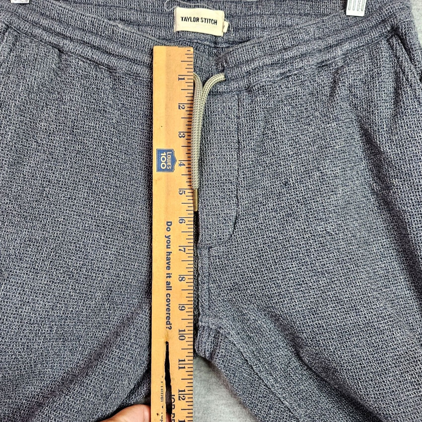 Taylor Stitch Taylor Stitch Jogger Pants Men M Gray Drawstring Lounge Sweatpants Size US 31 - 6 Thumbnail