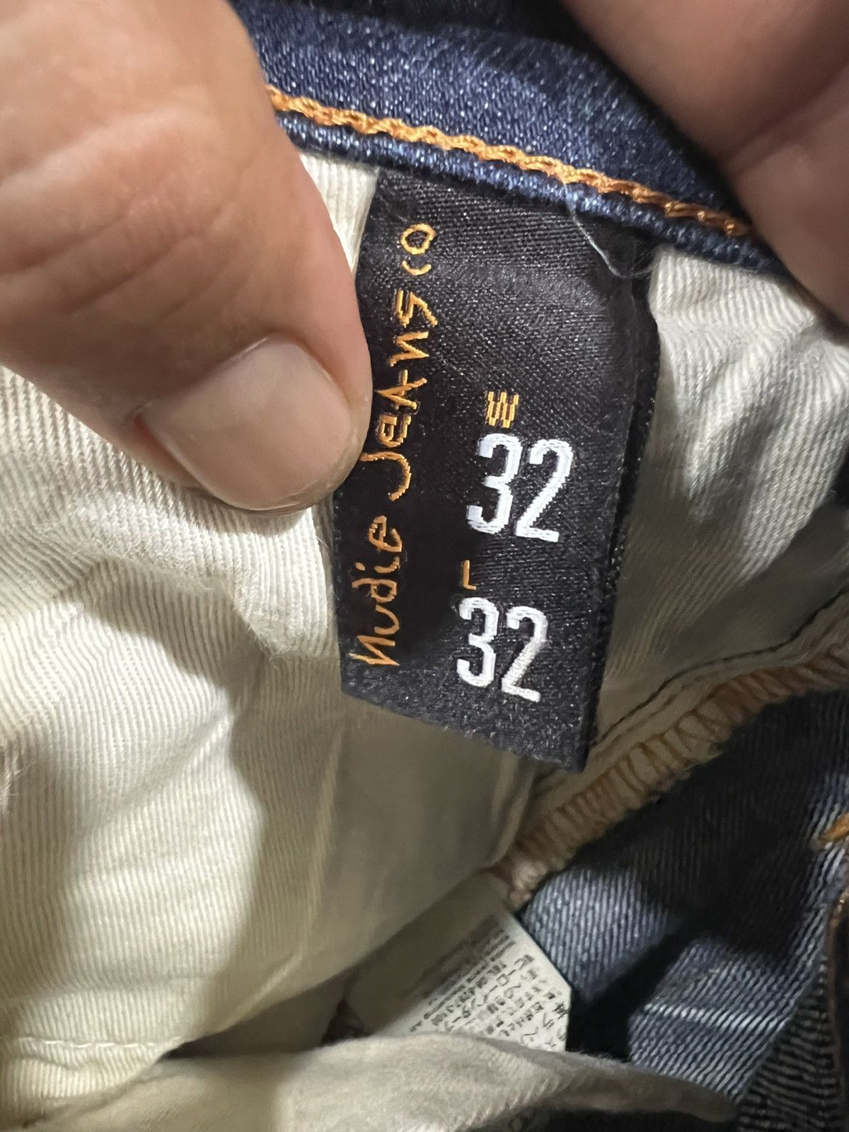 Nudie Jeans 🔥Nudie Jeans Made in Italy Distressed Denim Size US 30 / EU 46 - 16 Thumbnail