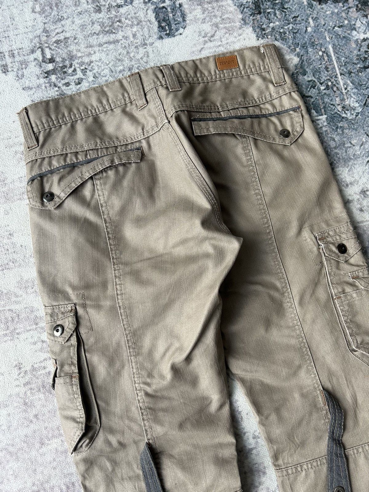 Japanese Brand Tactical Cargo Bondage Nicole Club Pants Size US 30 / EU 46 - 11 Thumbnail