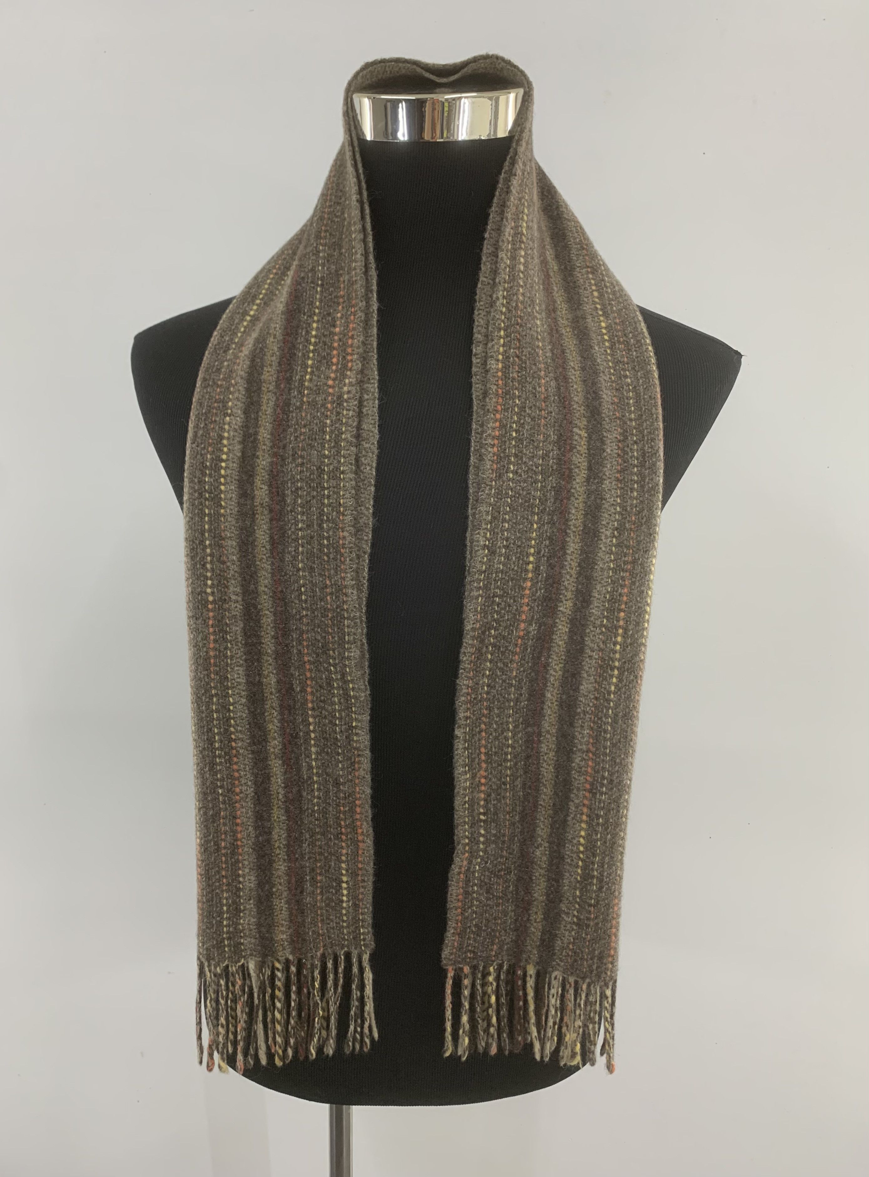 image of Takeo Kikuchi Muffler Scarf Wool Neck Wear in Grey, Men's