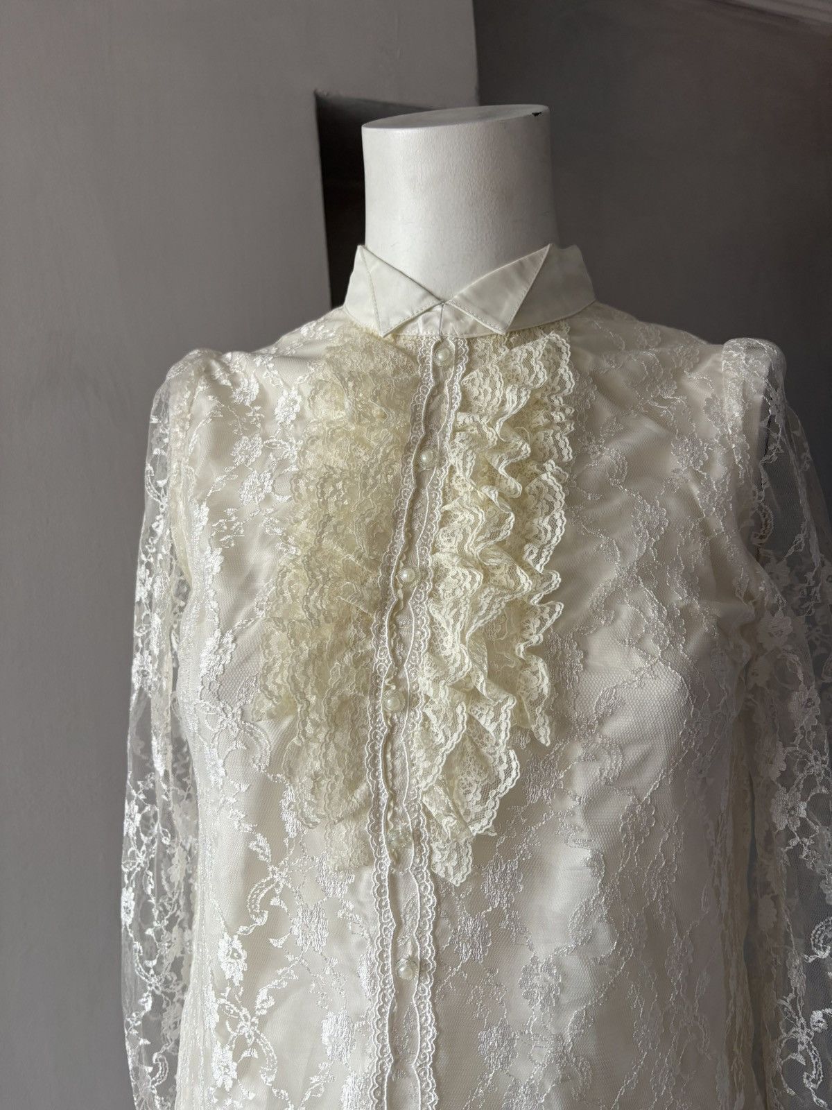 Vintage Vintage made in japan blouse Size XS / US 0-2 / IT 36-38 - 11 Thumbnail