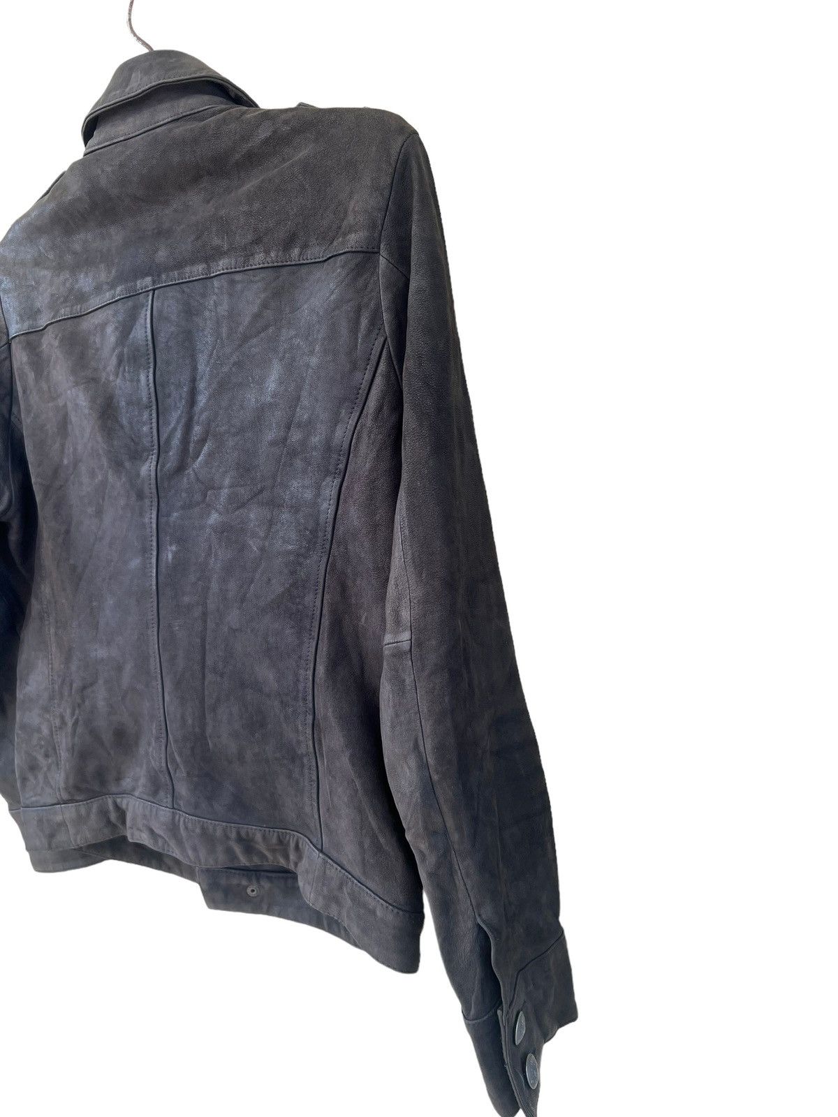 ato THE, TWELVE ( ato ) Patina Goatskin Leather Jacket Cropped Size US S / EU 44-46 / 1 - 16 Thumbnail
