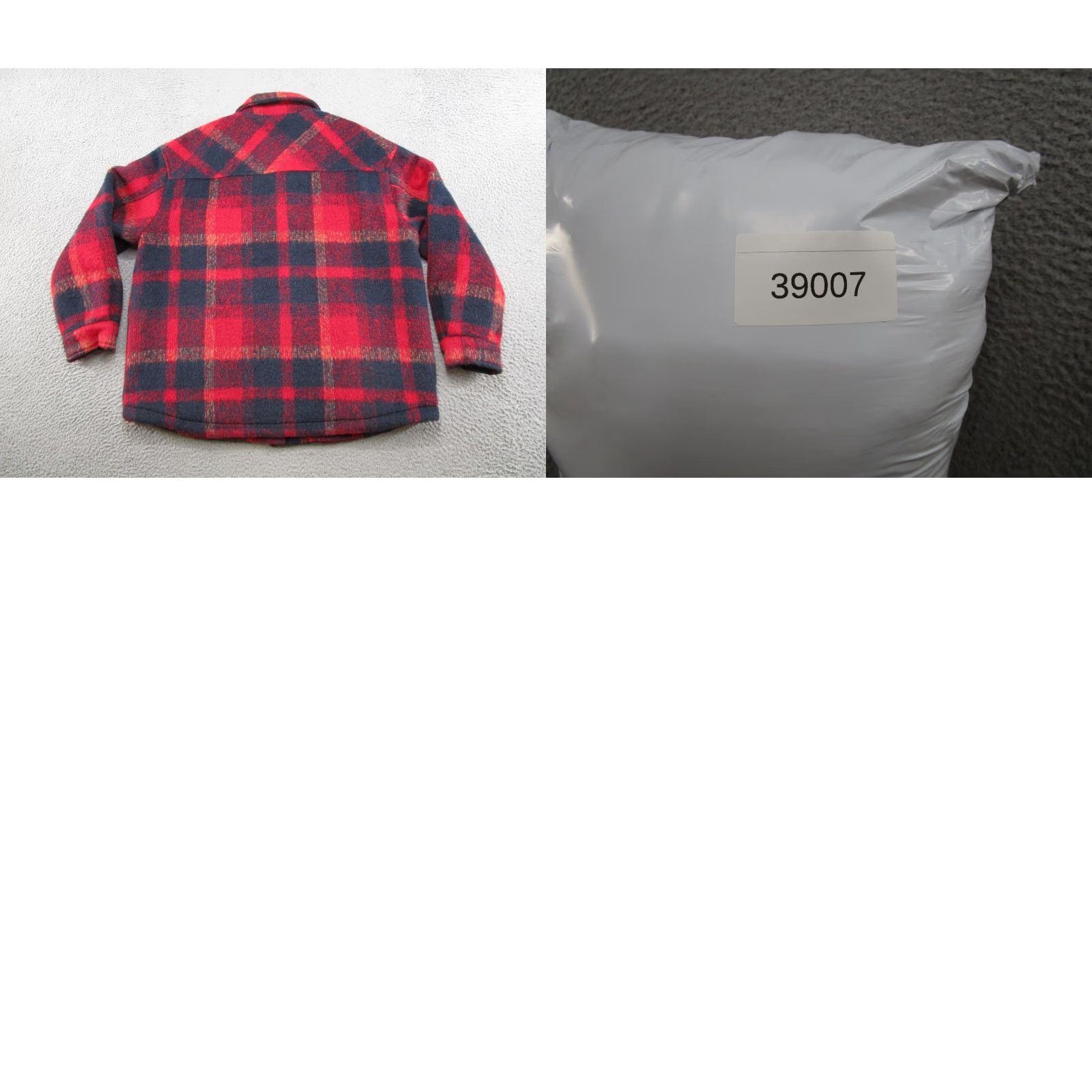 Levi's Levi's Mens Plaid Shirt Jacket XL Lined Pockets Casual FAll Winter Buffalo Red Black Size US XL / EU 56 / 4 - 9 Thumbnail