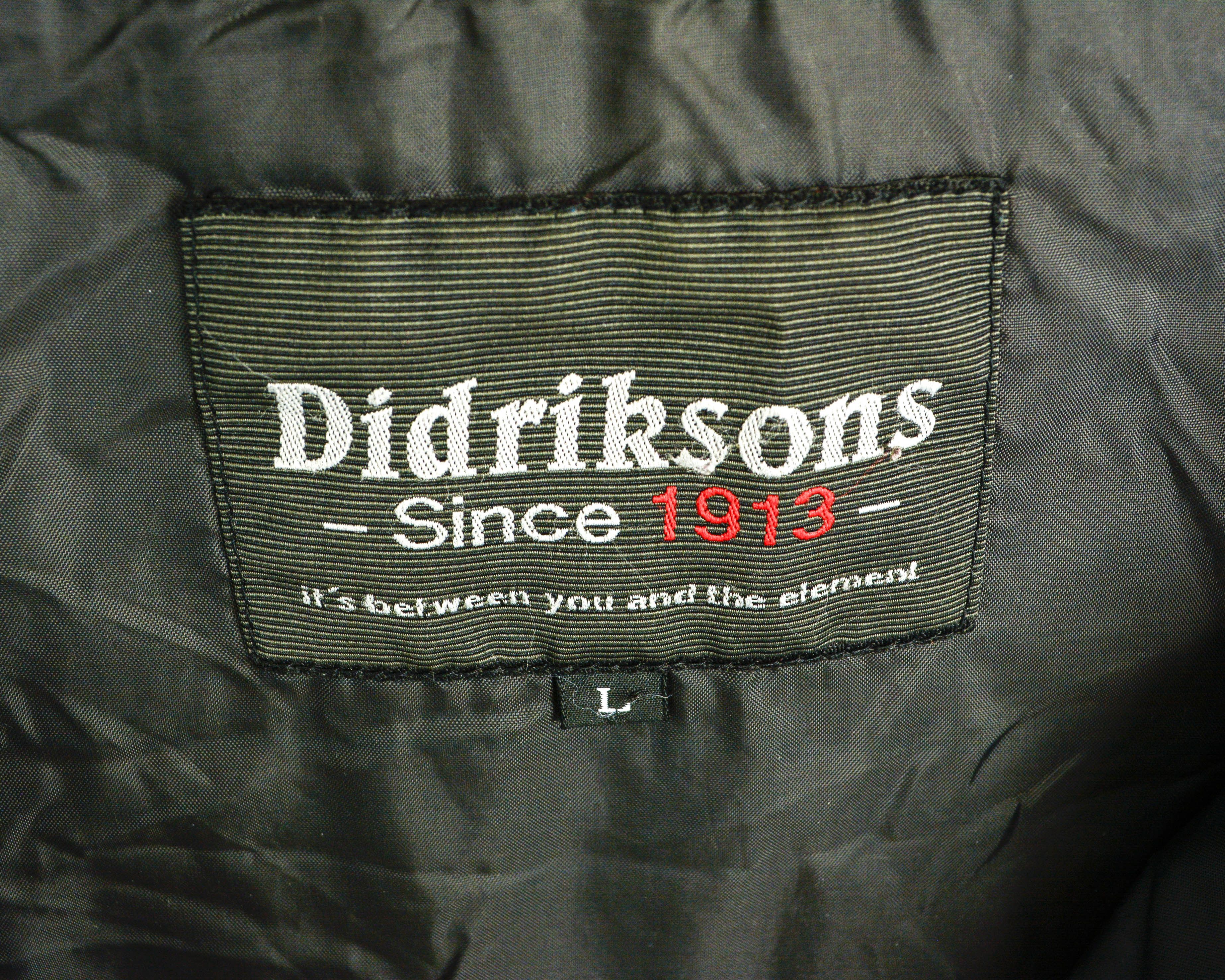 Designer × Other DIDRIKSONS Mens L Jacket Coat Windbreaker Hooded Outerwear Size US L / EU 52-54 / 3 - 4 Thumbnail