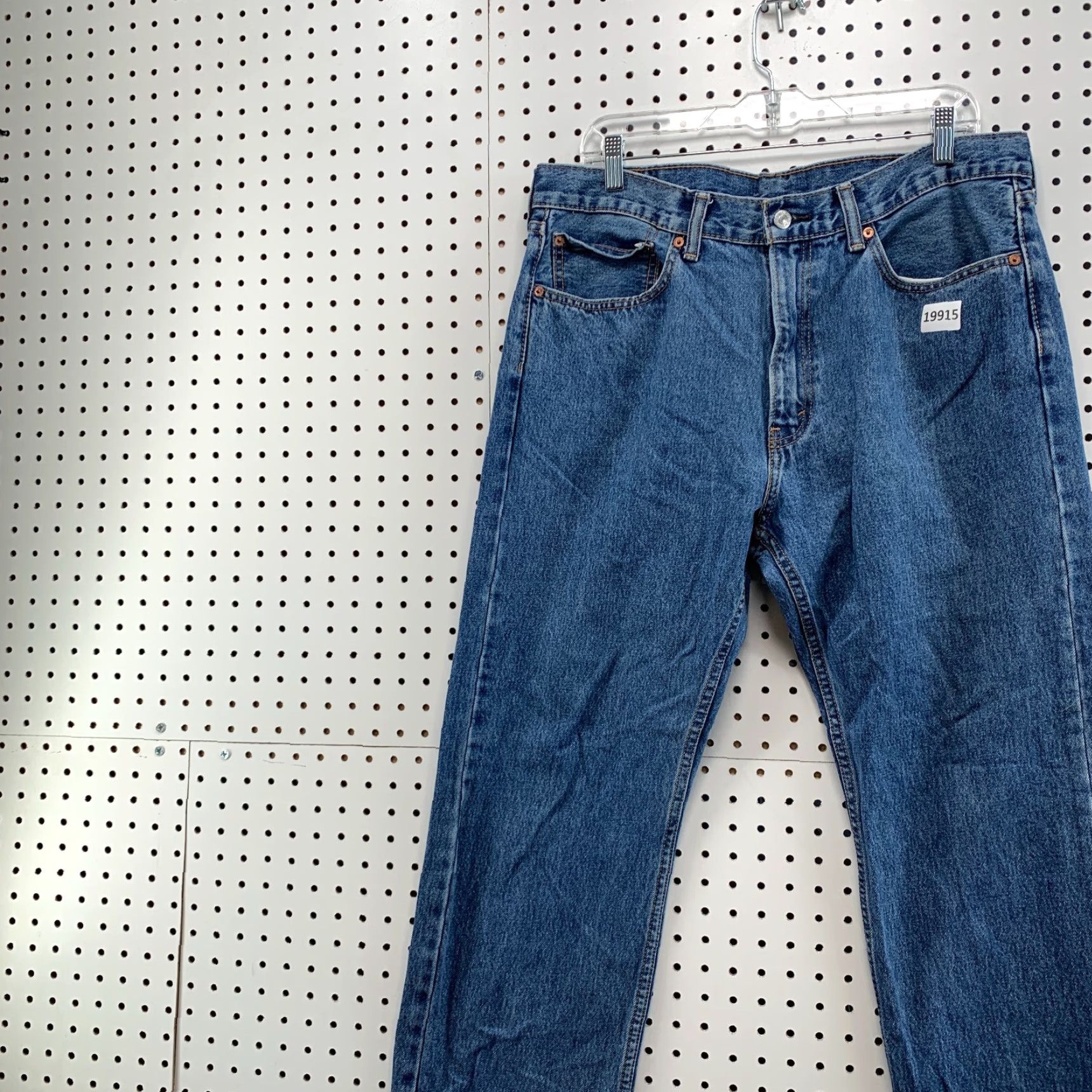 Levi's VINTAGE Levi's 505 Blue Denim Jeans Mens Size 36x30 Straight Levi's 505 Blue Denim Jeans Mens Size 36x30 Straight Leg Blue Size US 36 / EU 52 - 4 Thumbnail