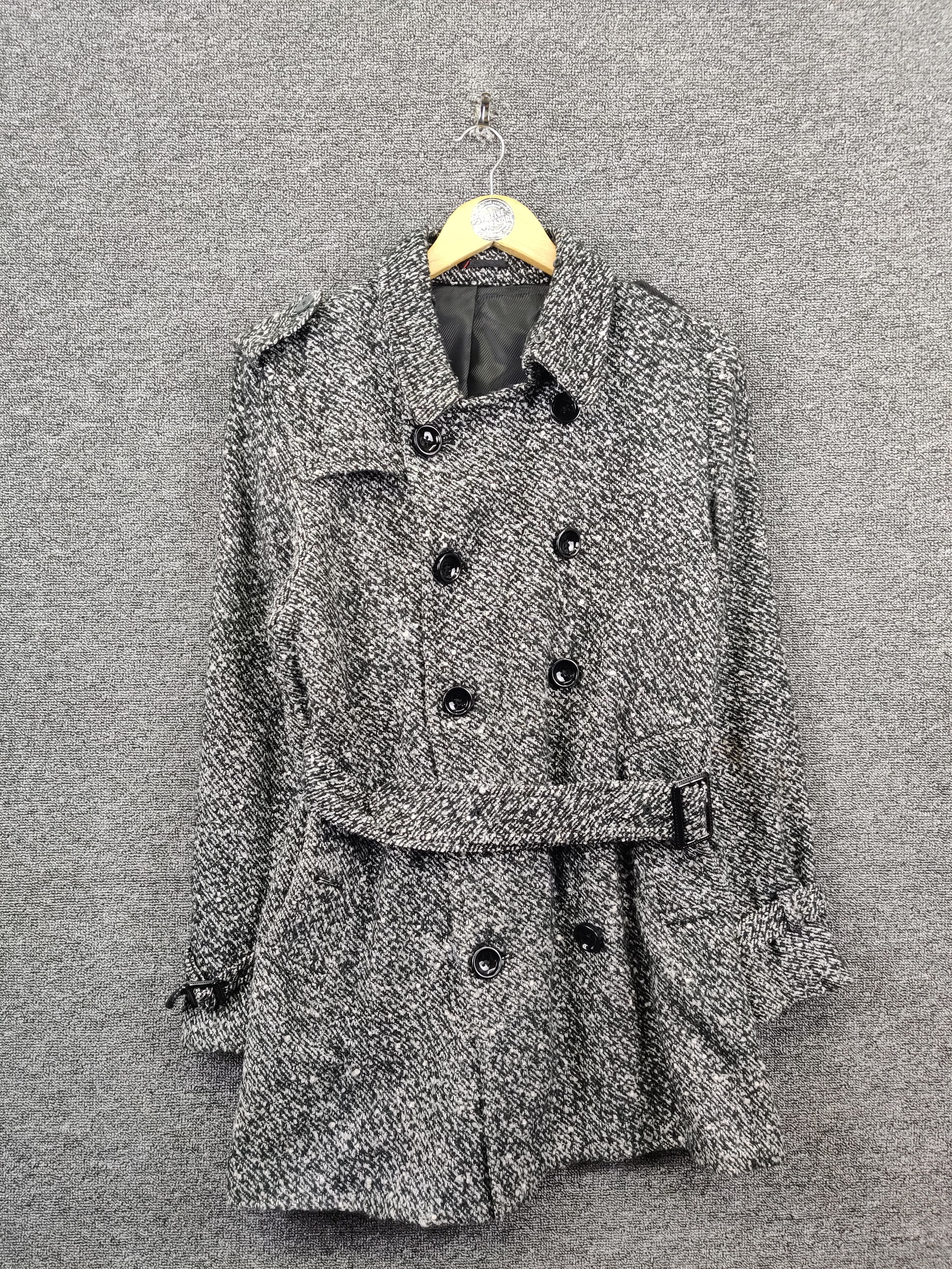 semanticdesign Semantic Design Double Breasted Belted Long Coat Size M / US 6-8 / IT 42-44 - 1 Thumbnail