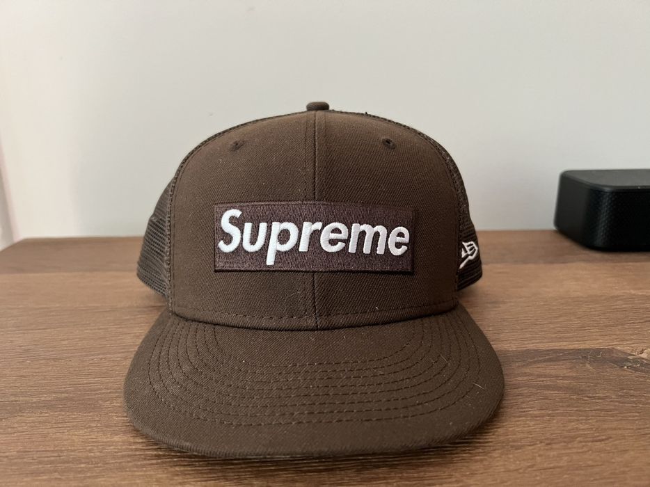 Supreme Supreme New Era Mesh Box Logo | Grailed