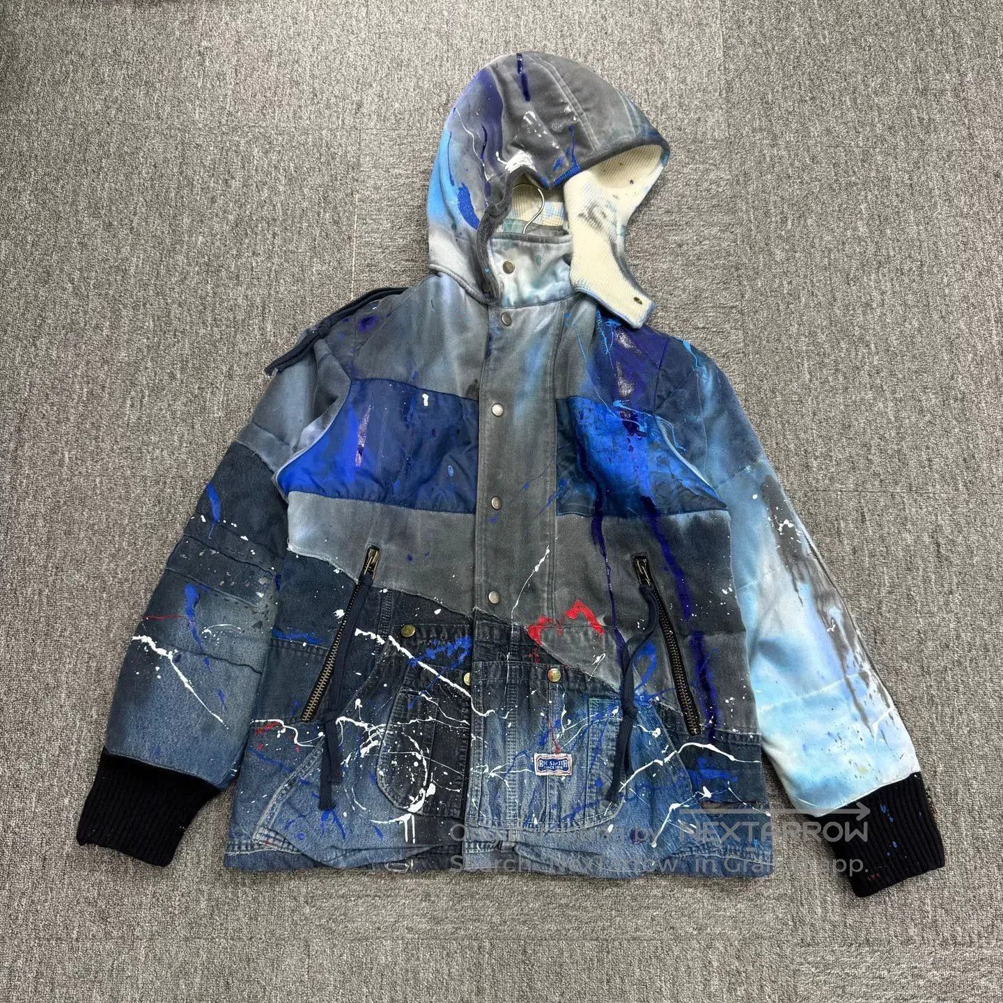 Greg Lauren Greg Lauren Ink Splash Cotton Coat. Size US M / EU 48-50 / 2 - 3 Thumbnail