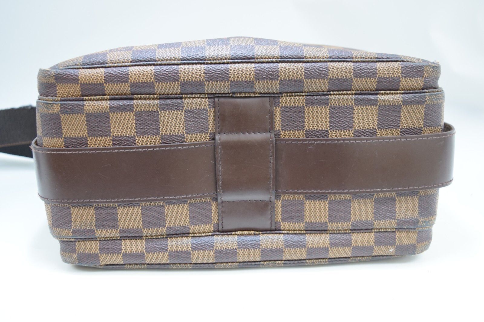 Louis Vuitton LV Naviglio Crossbody Bag Damier Ebene Canvas N45255 Size ONE SIZE - 8 Thumbnail