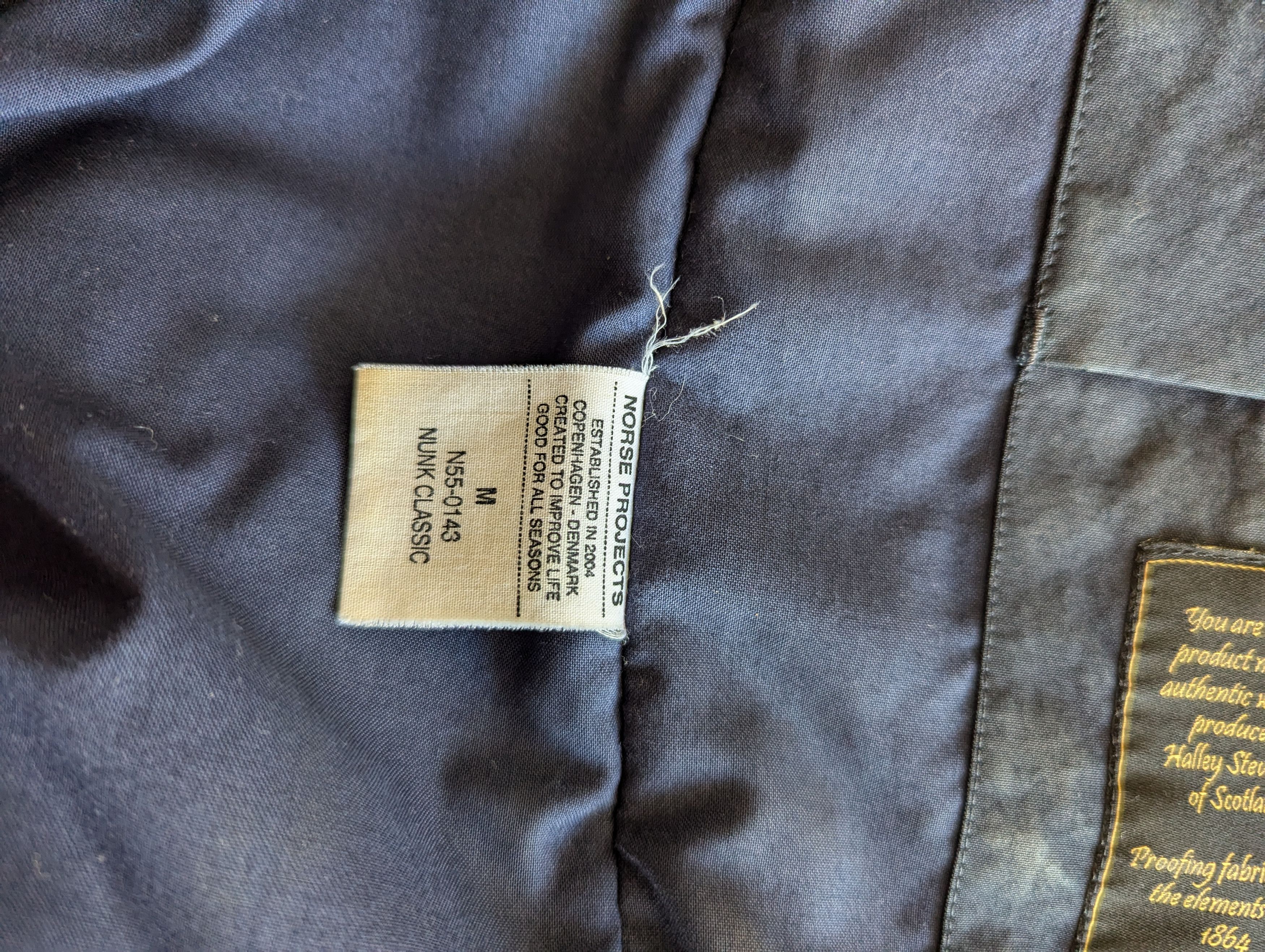 Norse Projects Norse Projects Nunk Classic Jacket Size US M / EU 48-50 / 2 - 11 Thumbnail