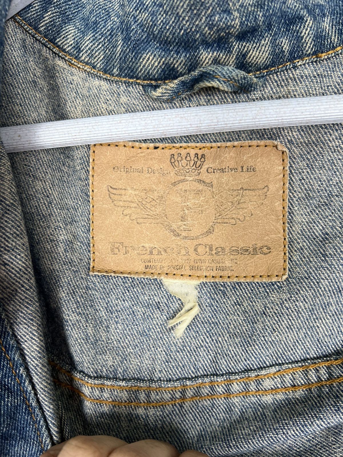 Japanese Brand 🔥 VINTAGE DEER FROM ZOO FAMILY DENIM JACKET Size US L / EU 52-54 / 3 - 13 Thumbnail