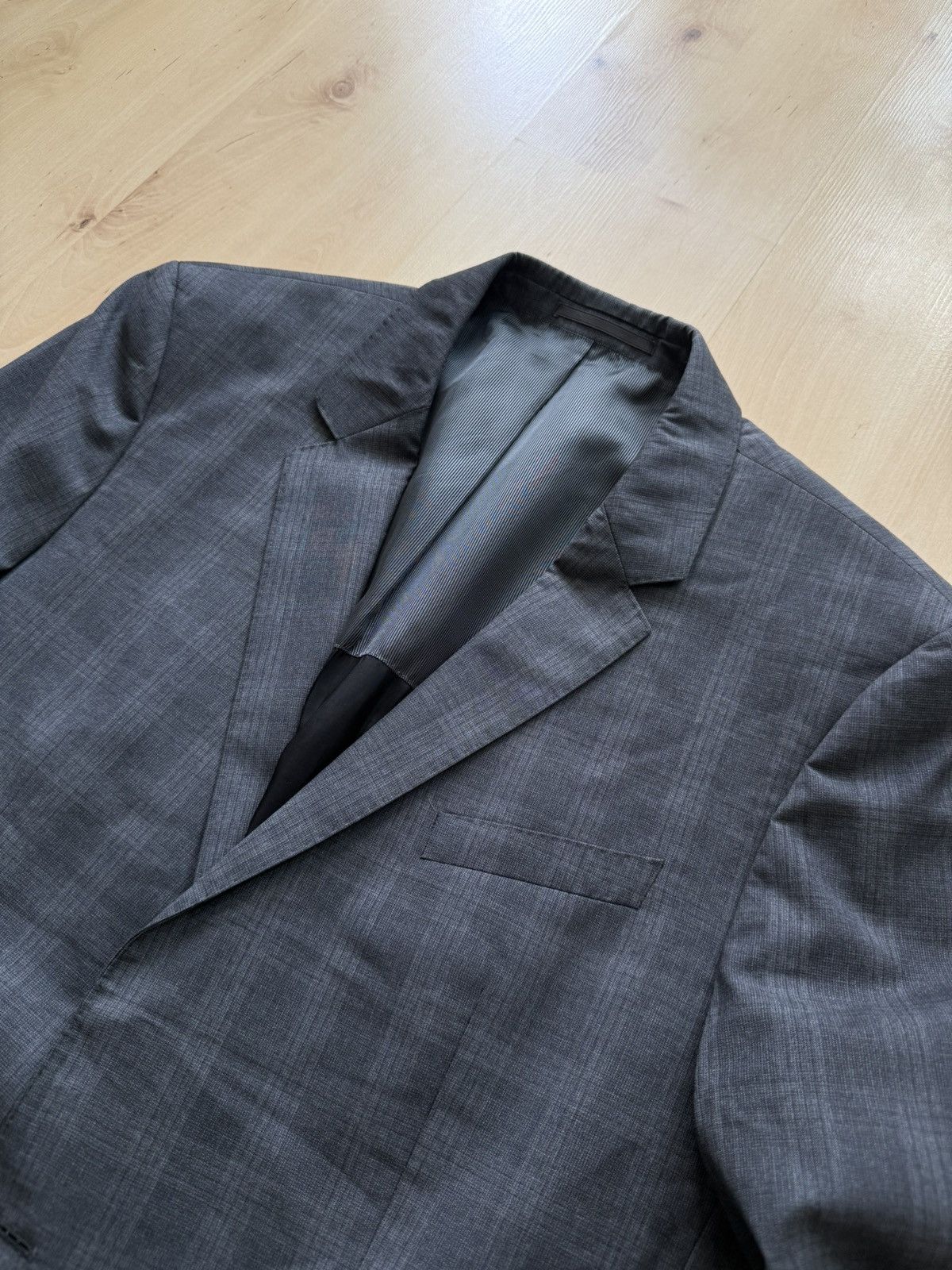 Hugo Boss Hugo Boss x Guabello Super 120 wool blazer jacket Size US L / EU 52-54 / 3 - 5 Thumbnail