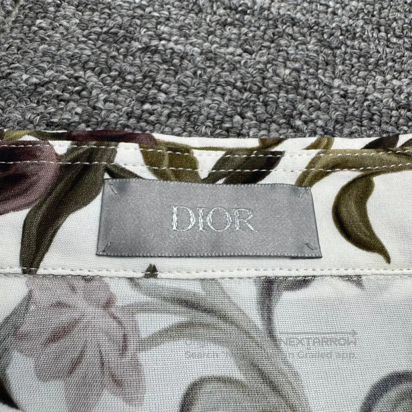 Dior Dior All-over Floral Long-sleeve Shirt. Size US L / EU 52-54 / 3 - 3 Thumbnail