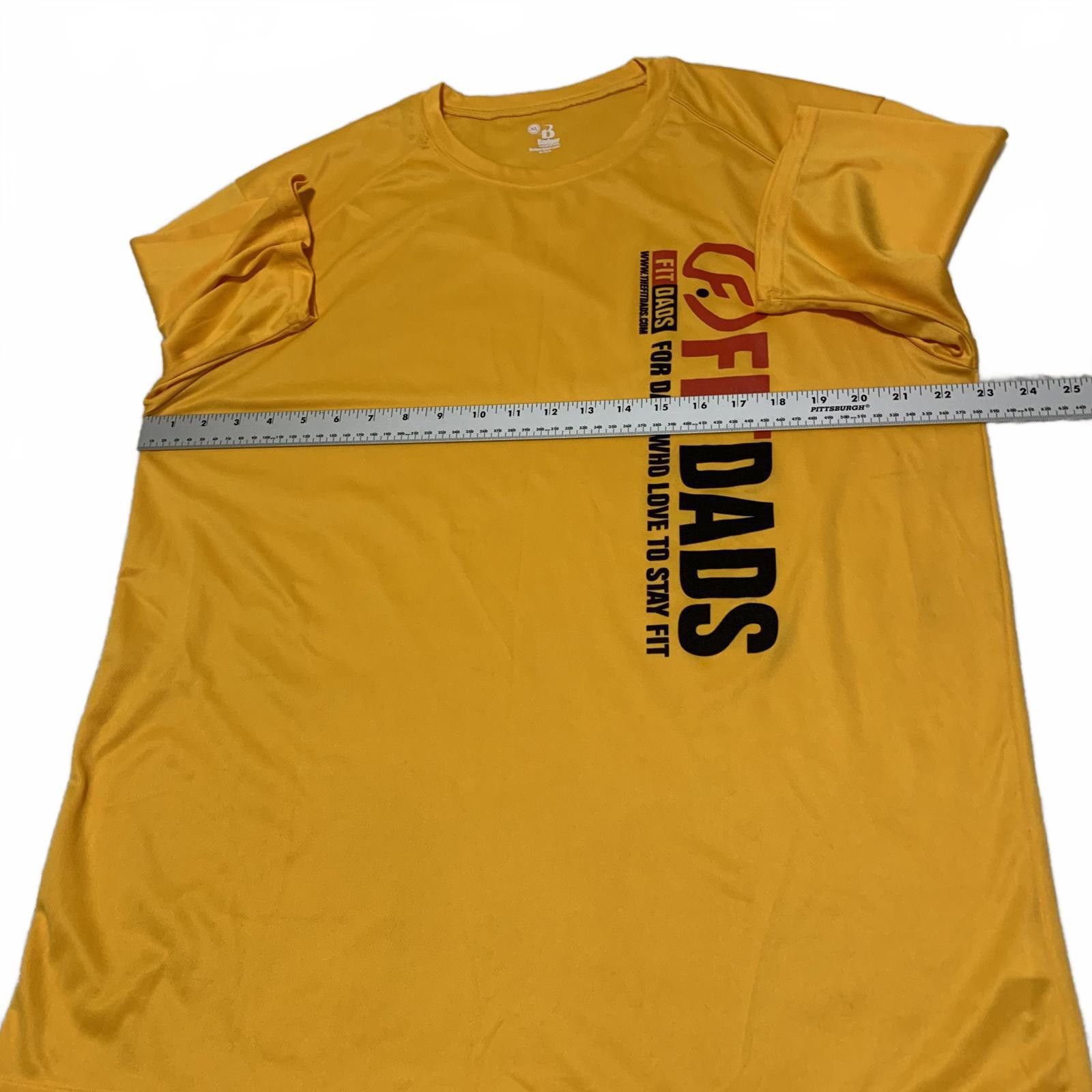 Other Badger Sport Mens XL Yellow FitDads Athletic Tee Size US XL / EU 56 / 4 - 4 Thumbnail