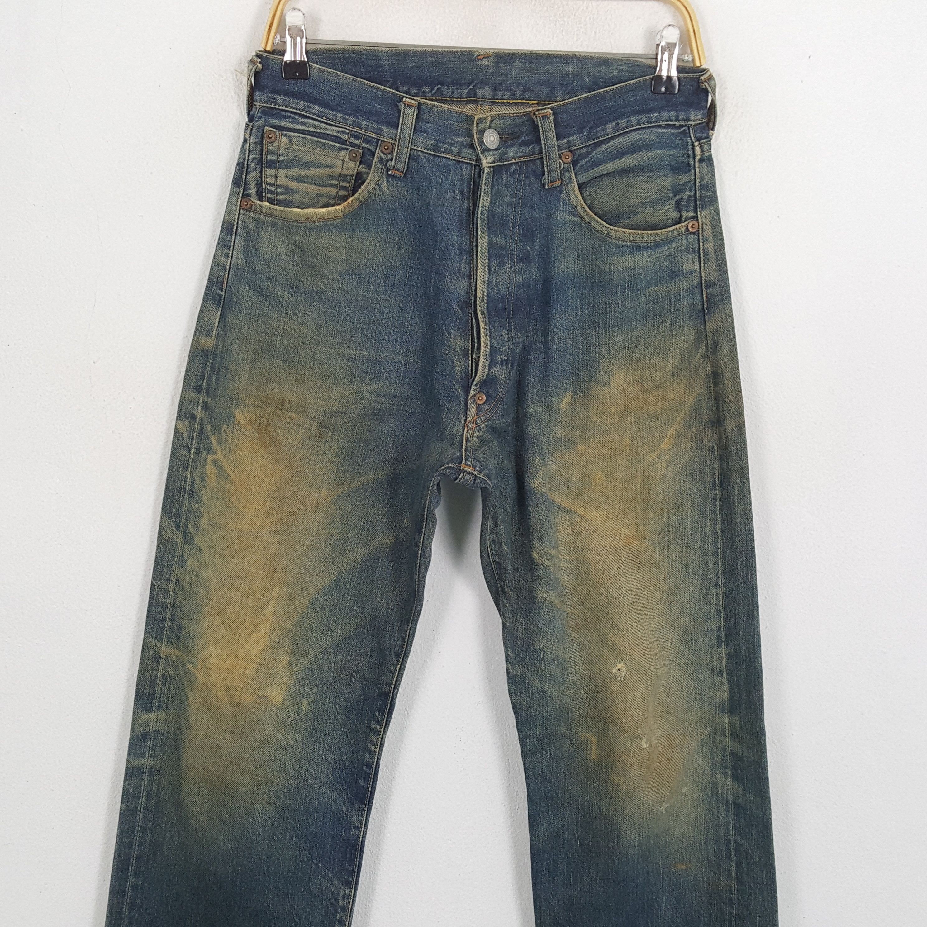 Evisu × Japanese Brand × Vintage Vintage EVISU Japanese Daicock Custom Style Distressed Jeans Size US 30 / EU 46 - 5 Thumbnail