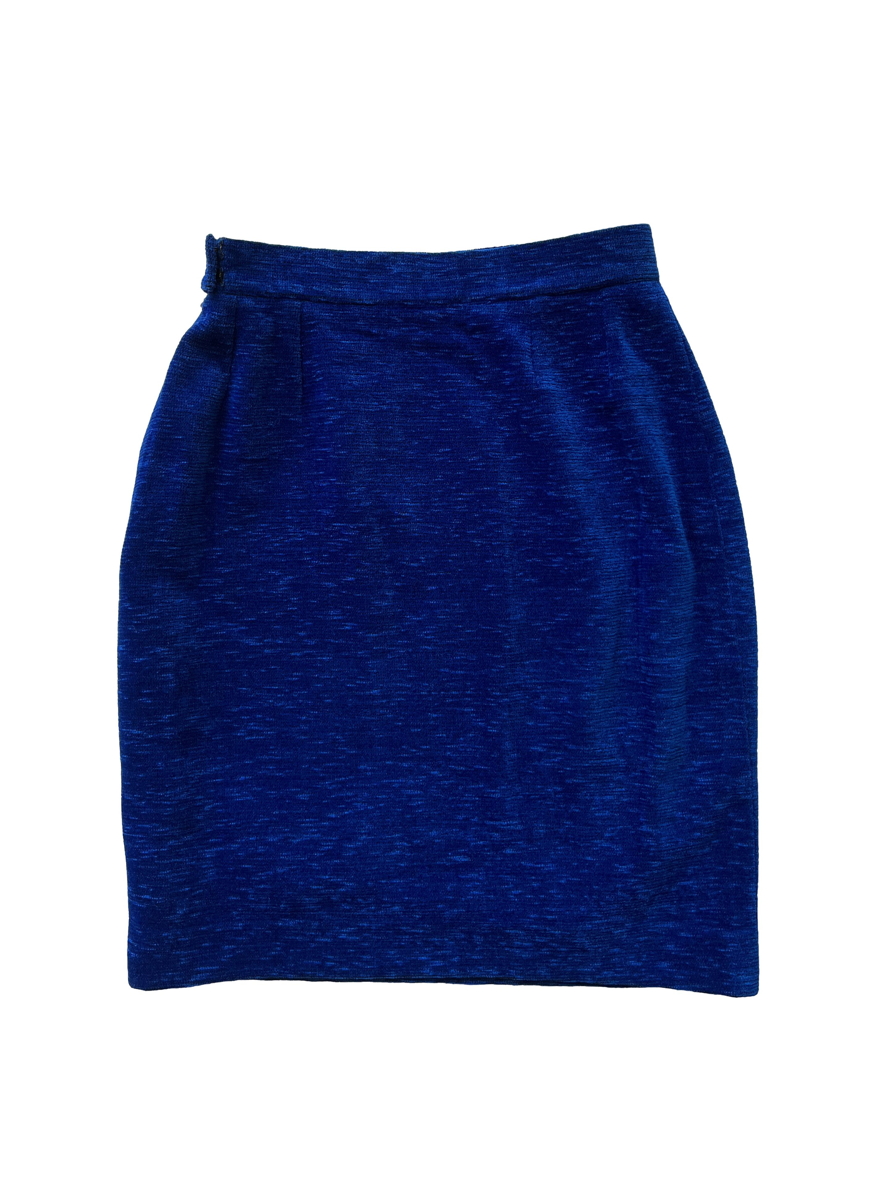 Givenchy ⚡️QUICK SALE⚡️1995 Givenchy Couture Galliano Velvet Skirt Size 26" / US 2 / IT 38 - 2 Thumbnail