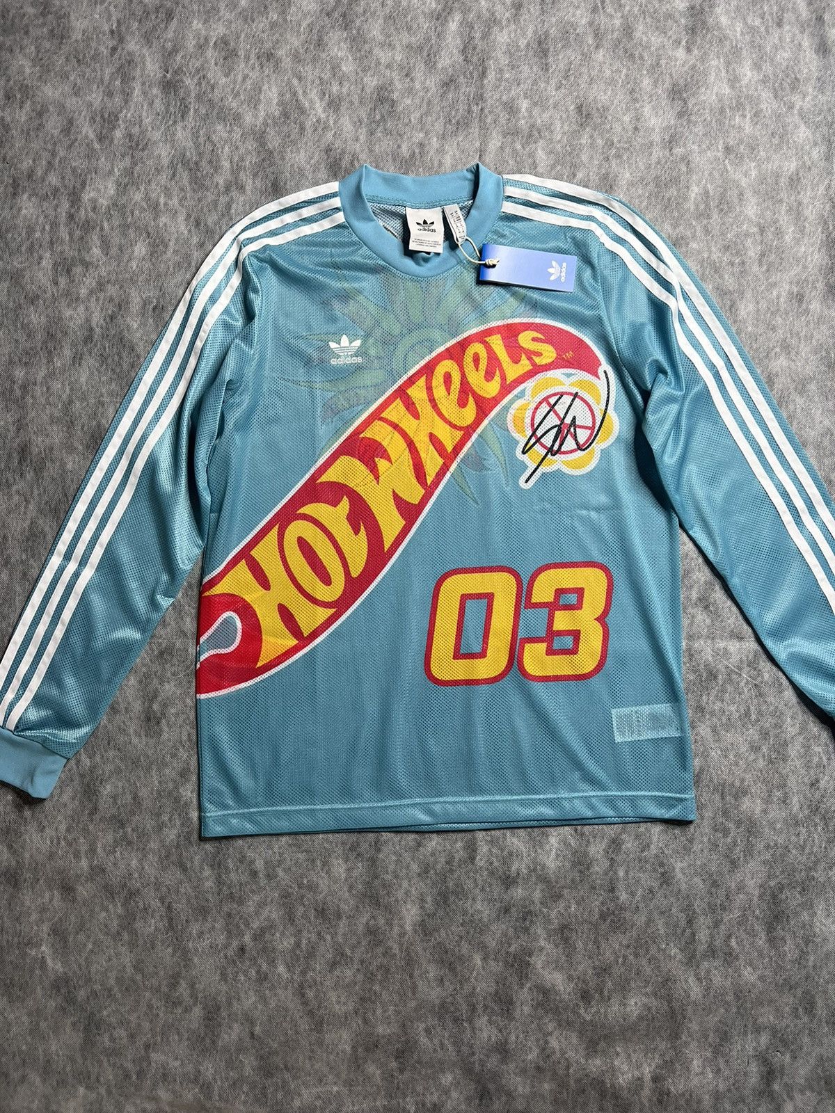 Adidas New Adidas Sean Wotherspoon X Hot Wheels Long Sleeve Mwsh Size US M / EU 48-50 / 2 - 1 Thumbnail