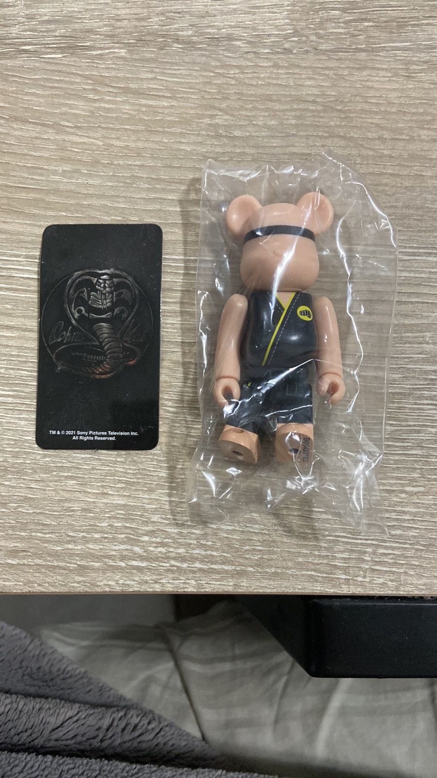 Medicom Toy Bearbrick Series 43 ARTIST Cobra Kai 100% Medicom Toy Size ONE SIZE - 1 Thumbnail