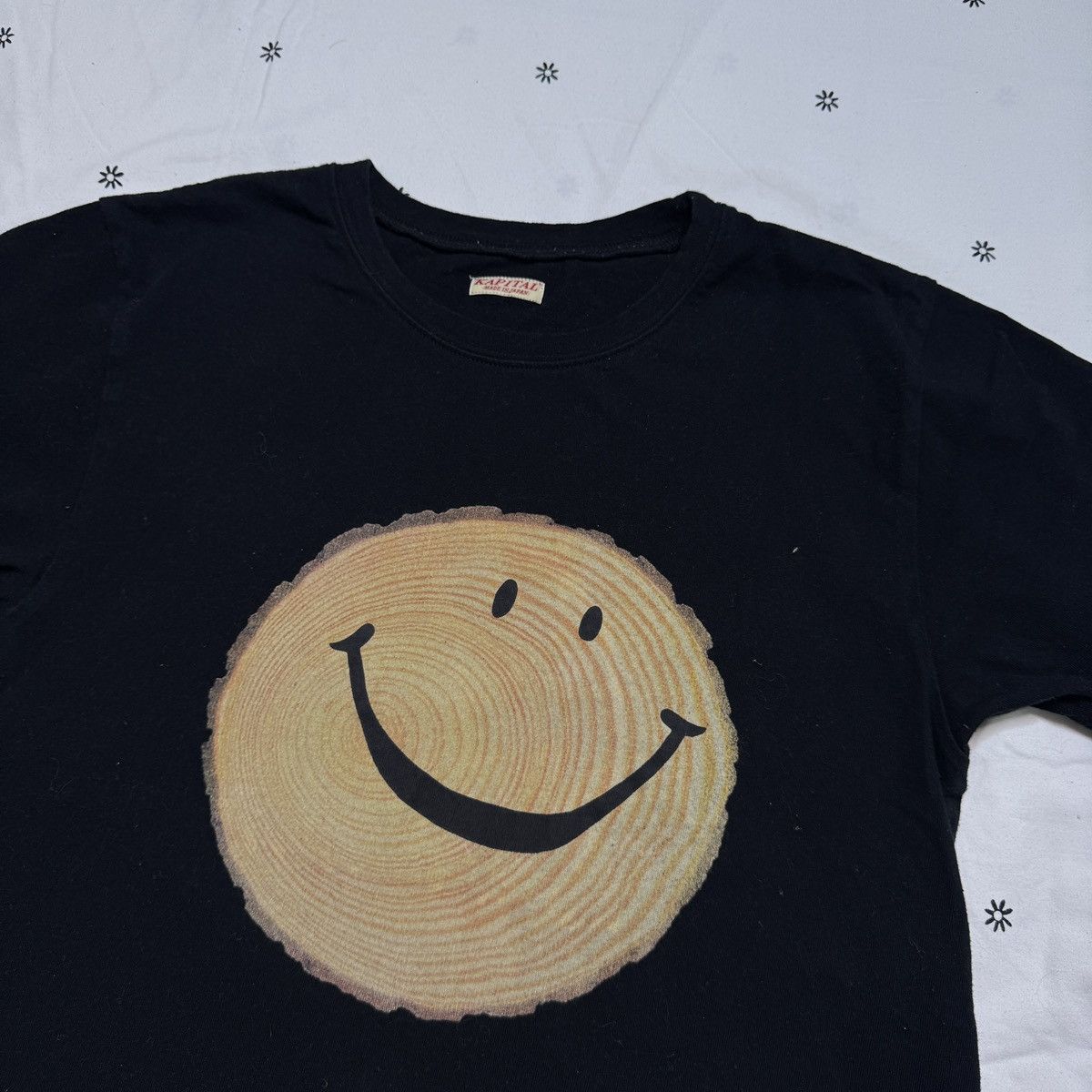 Kapital × Kapital Kountry Kapital Smiley Face Wood Stump T-Shirt Size US S / EU 44-46 / 1 - 2 Thumbnail