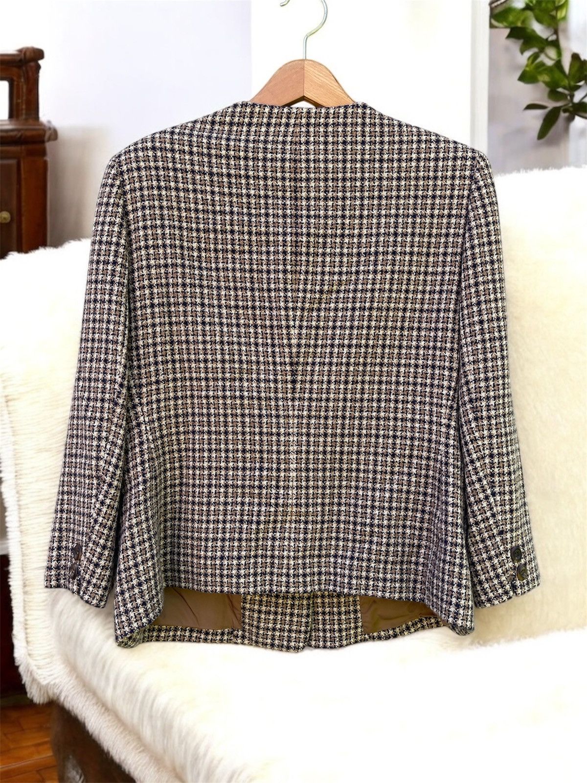 Burberry 💥RARE💥Vintage Burberry Blazer Jacket Wool Size S / US 4 / IT 40 - 2 Thumbnail